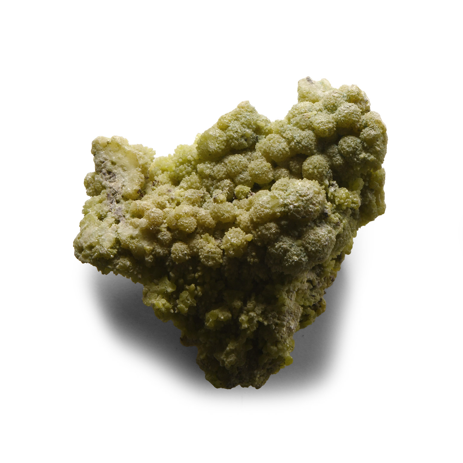 Natural History - Historic Green Smithsonite Crystal Formation