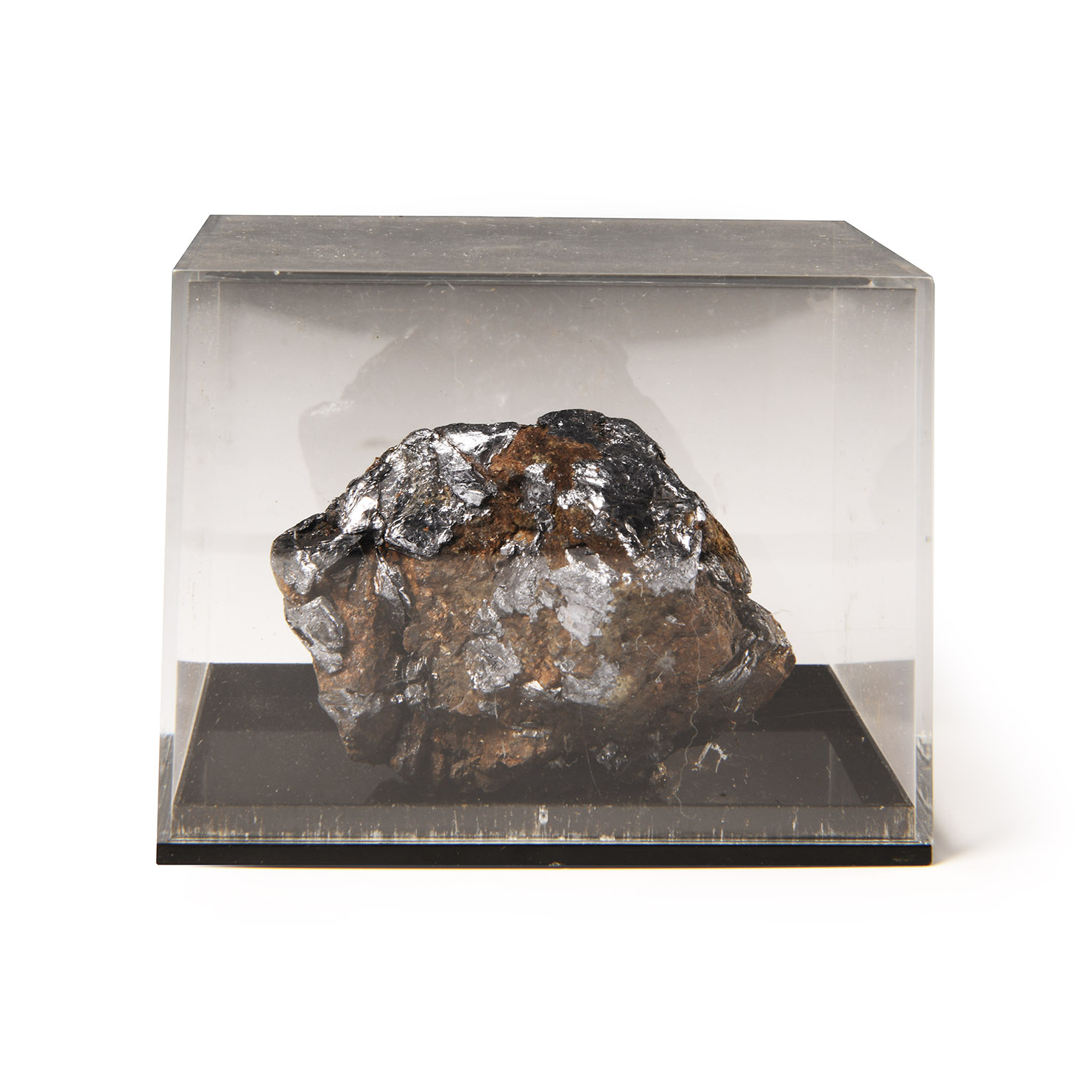 Natural History - Historic Graphite Mineral Specimen