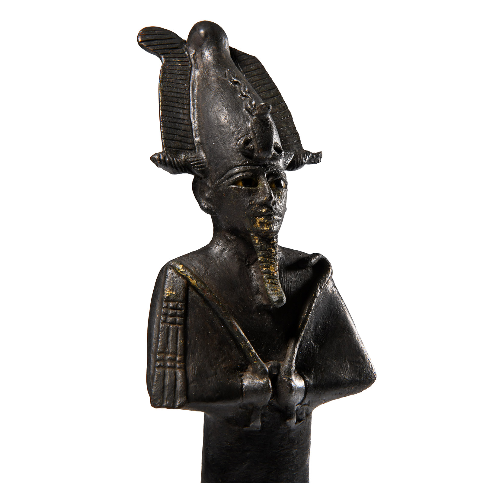 Egyptian Bronze Statuette of Osiris