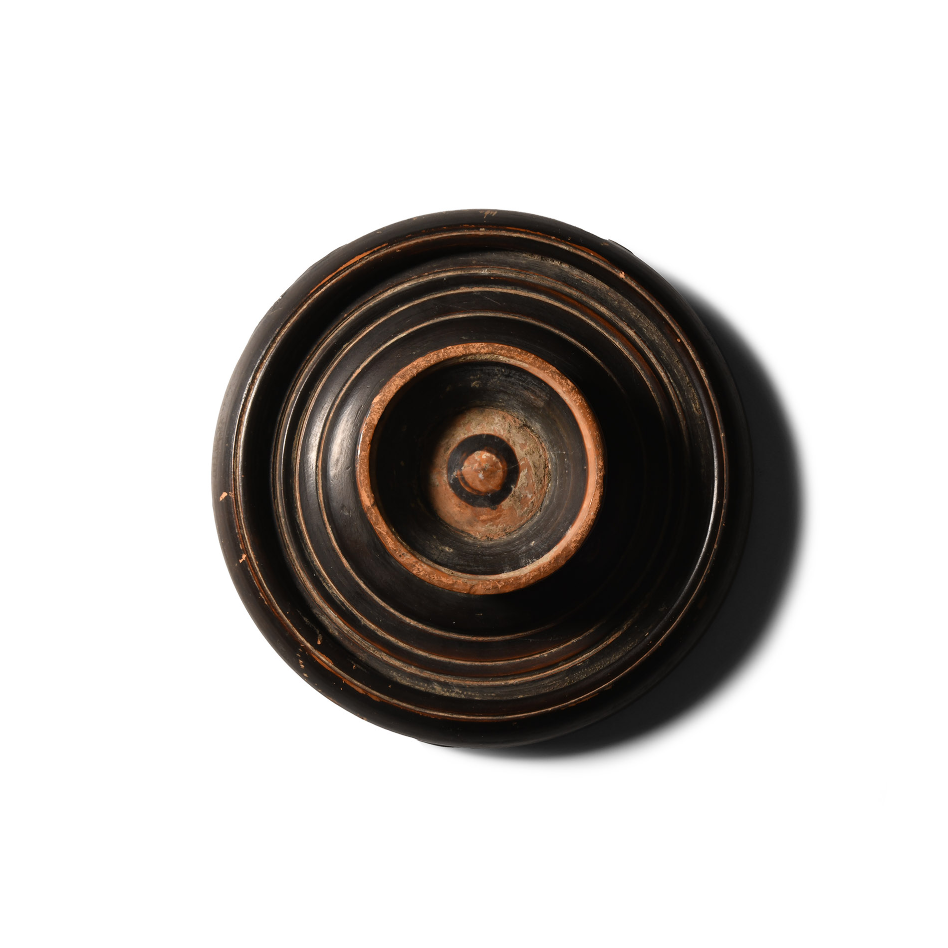 Greek Black Glazed Dish