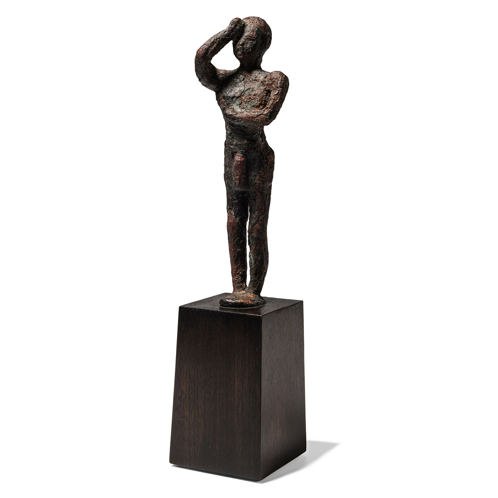 Minoan Bronze  Votary Statue