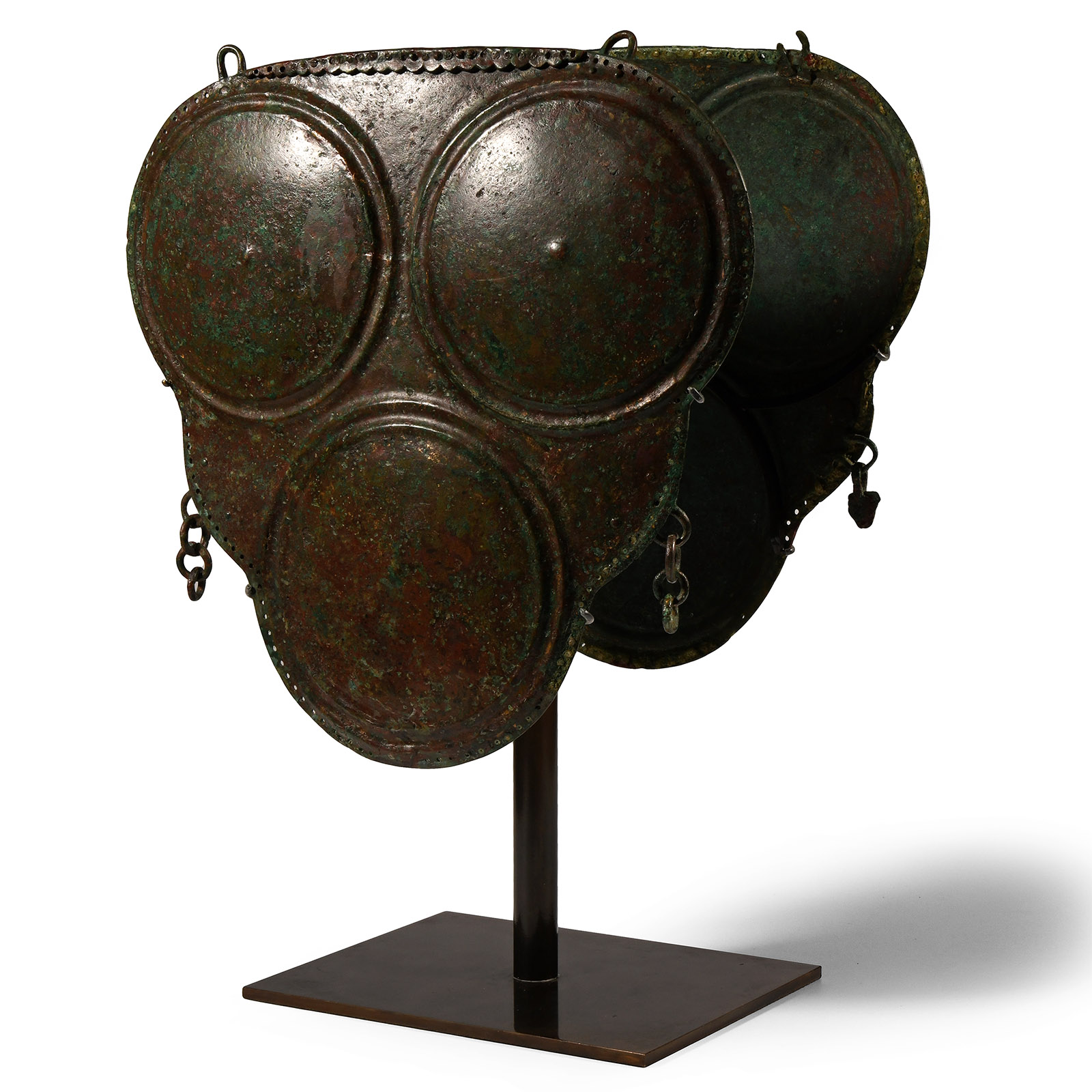 Italic Bronze Triple-Disc Cuirass