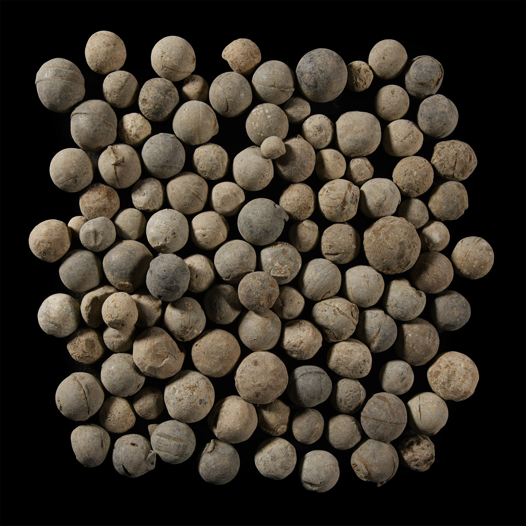 100 Civil War Period Lead Musket Balls