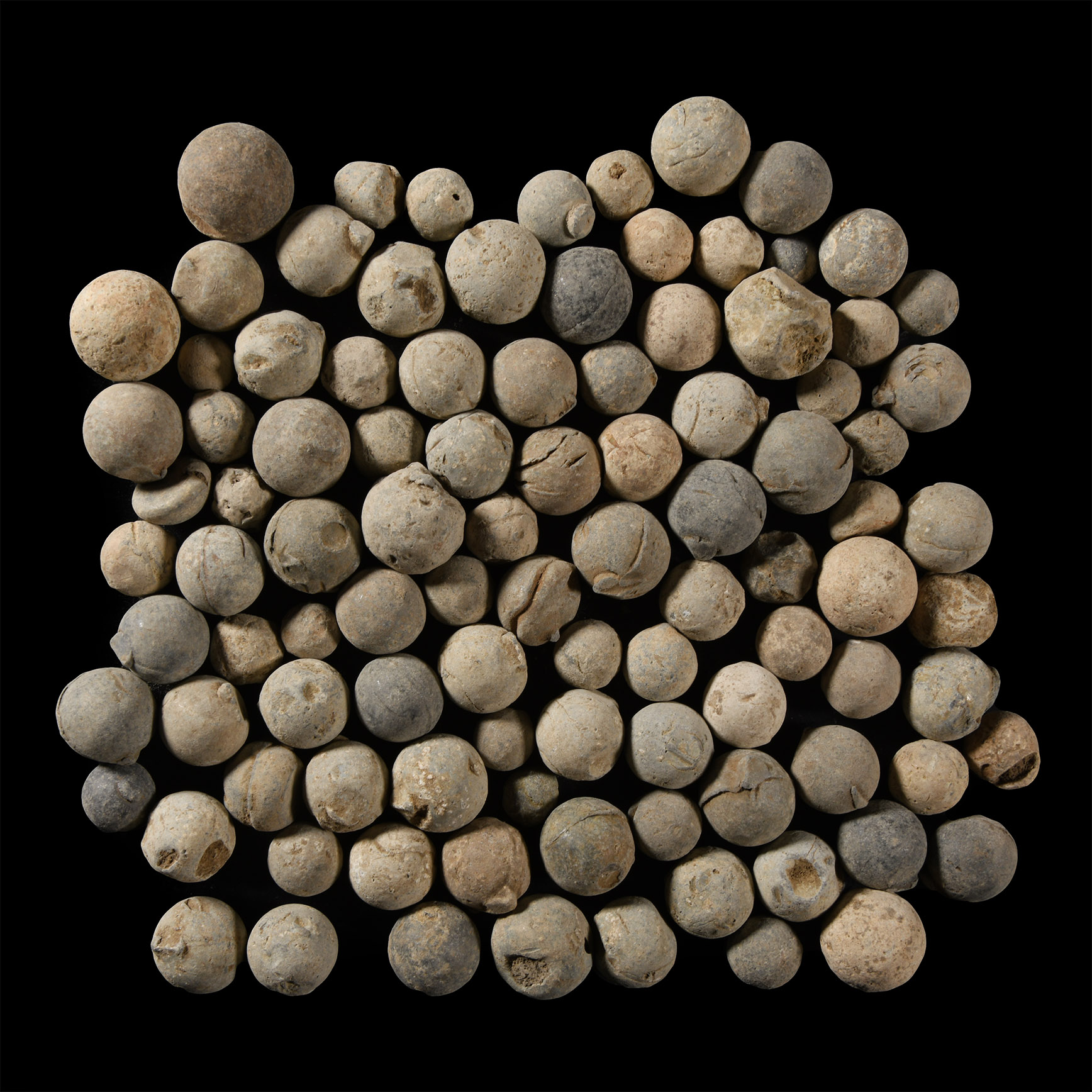 100 Civil War Period Lead Musket Balls