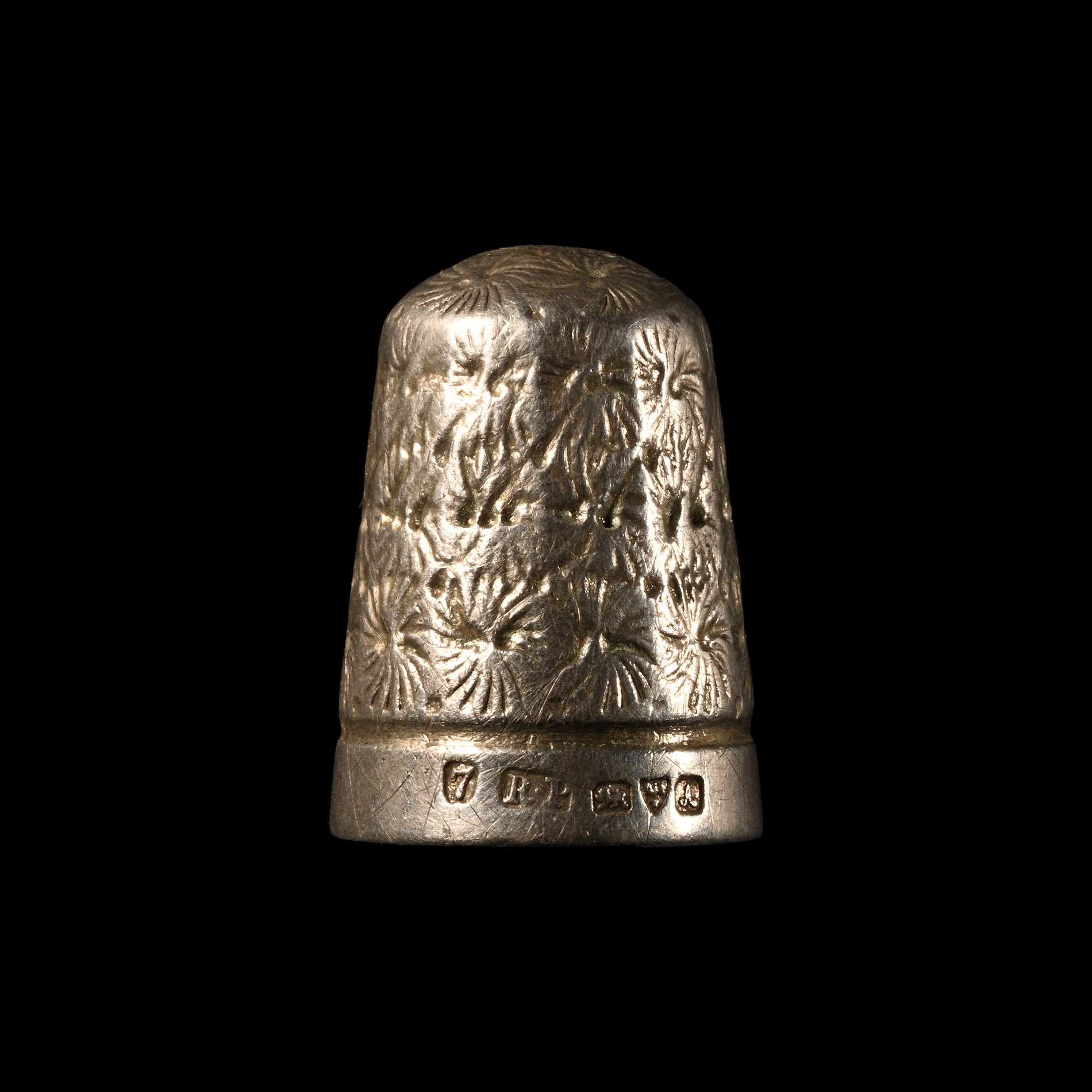 Post Medieval Silver Chester Thimble