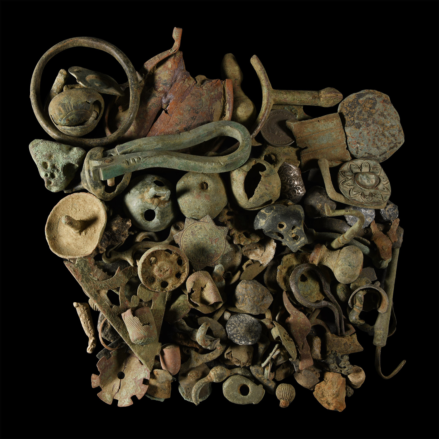 Medieval to Post Medieval Artefact Group
