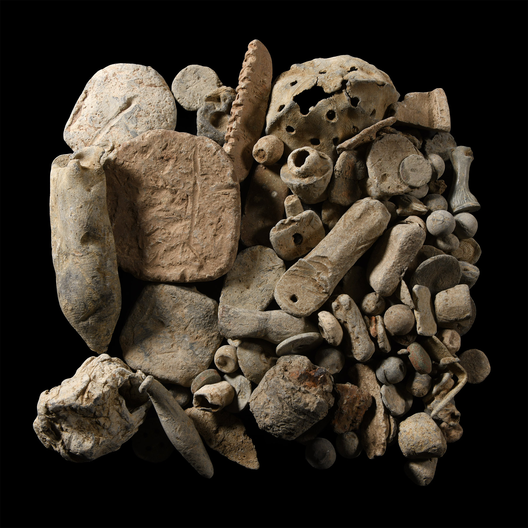 Medieval and Later Lead Artefact Group