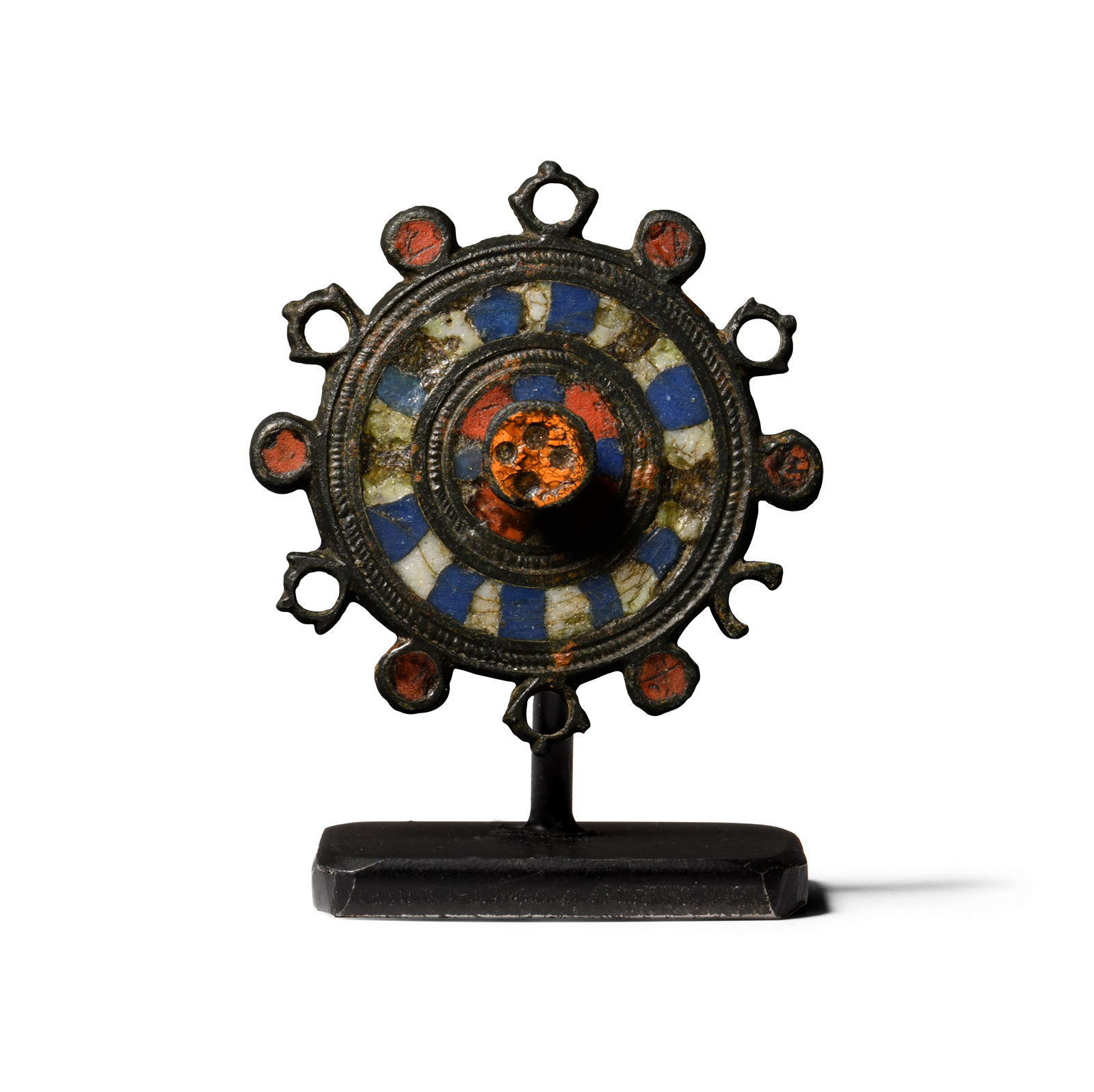 Roman Enamelled Bronze Brooch