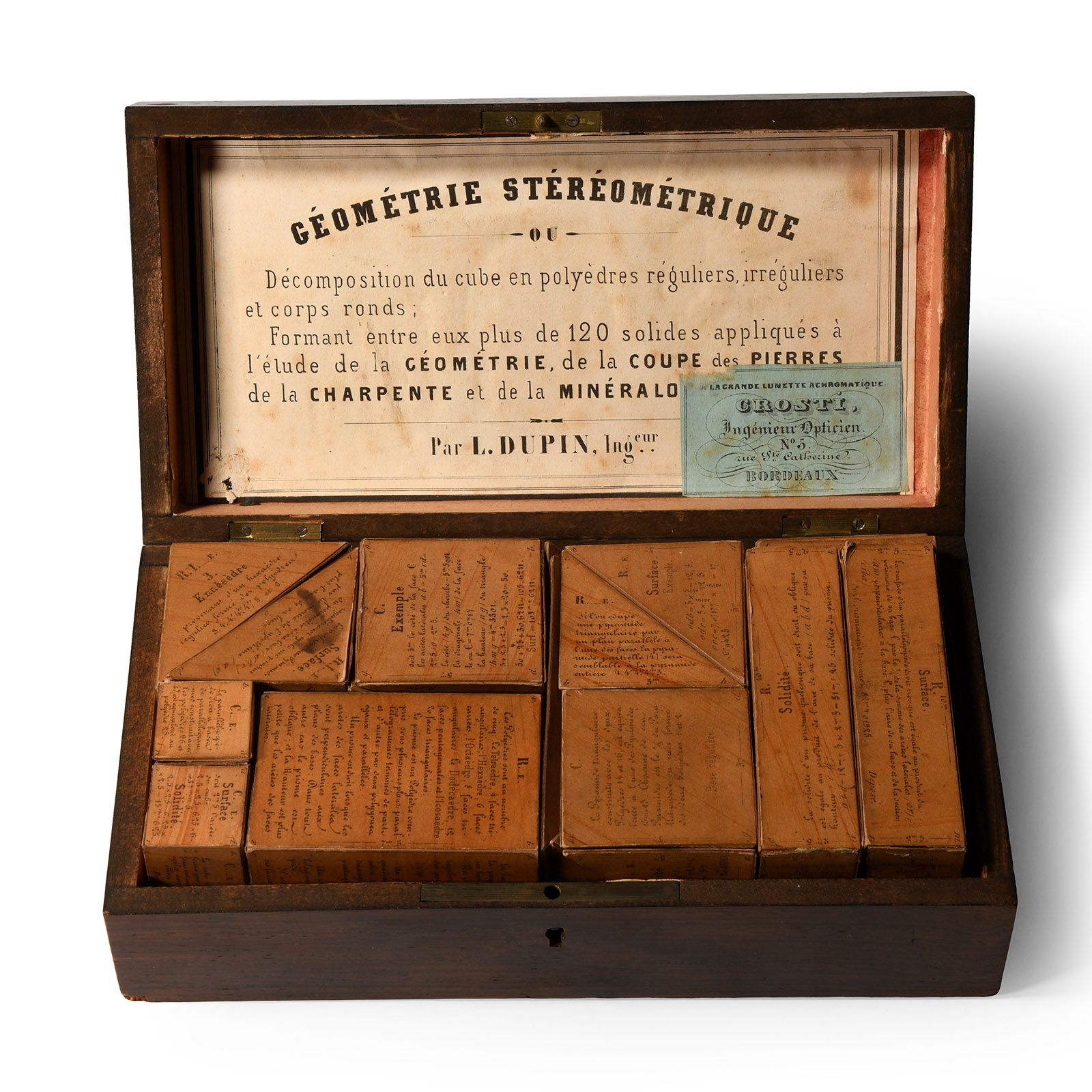 Natural History - Mineralogical Geometry Set