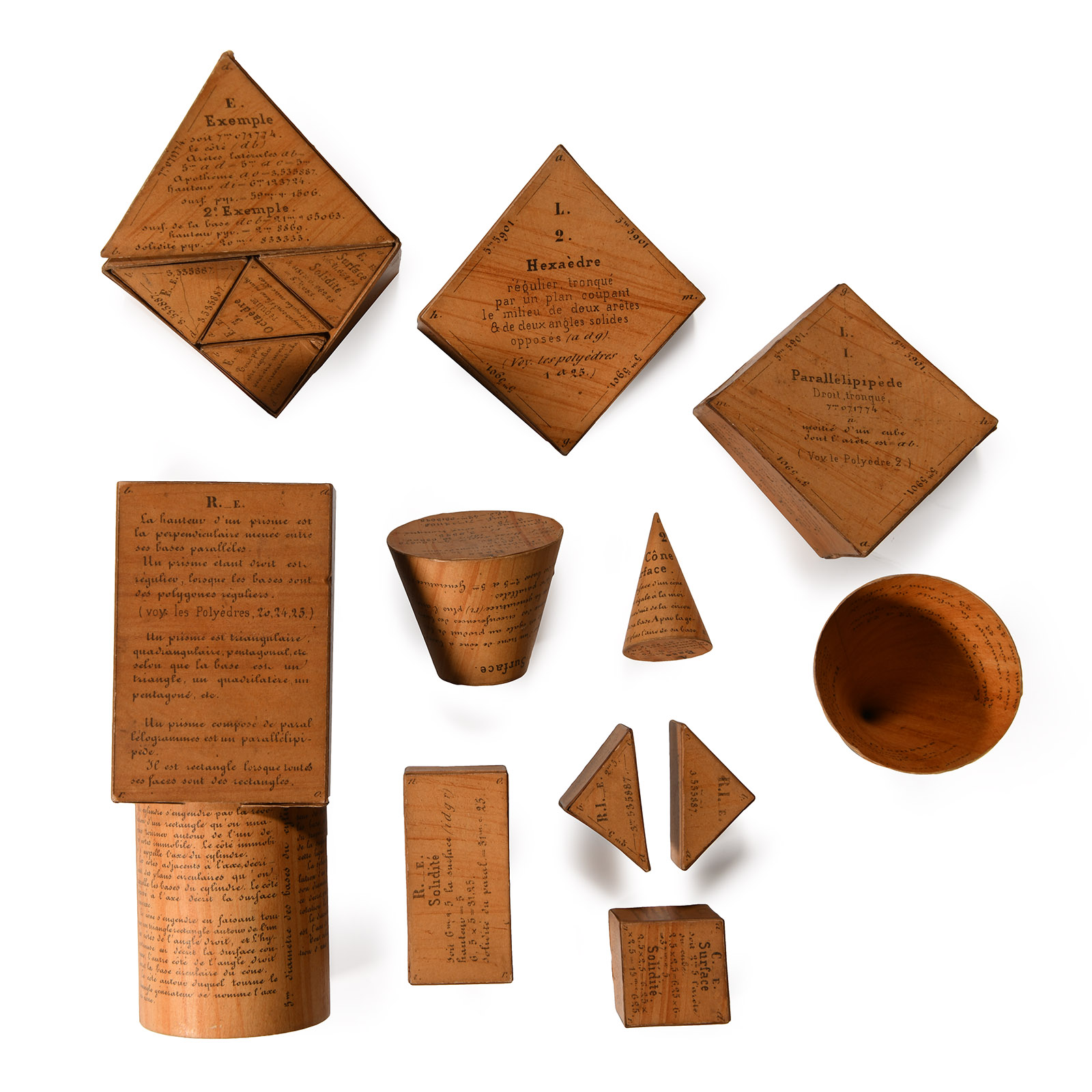 Natural History - Mineralogical Geometry Set