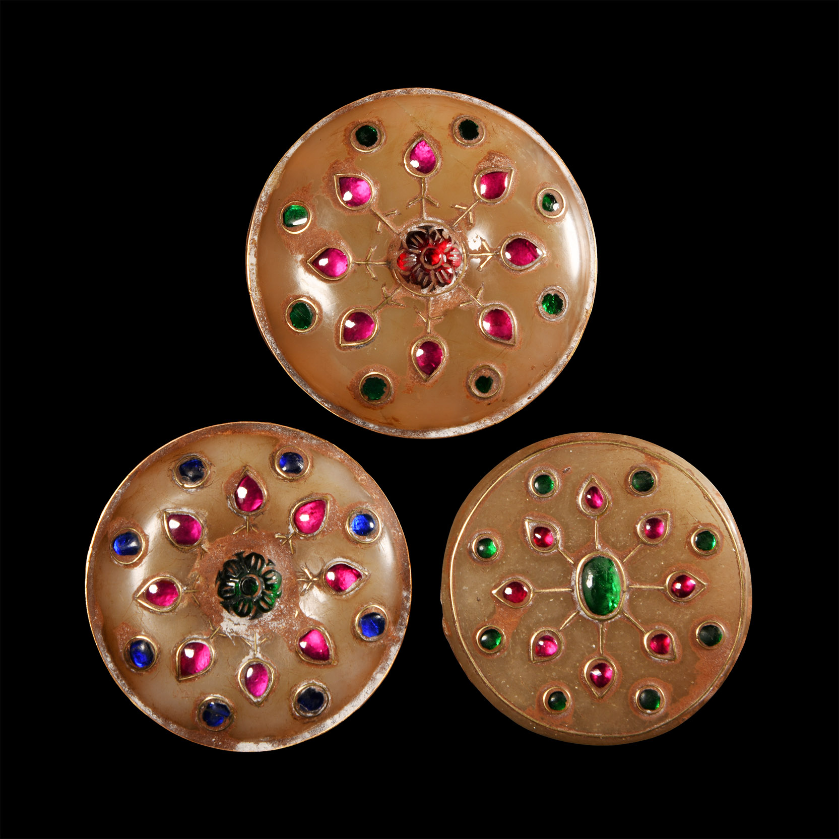 Stone Mount Group with Rubies