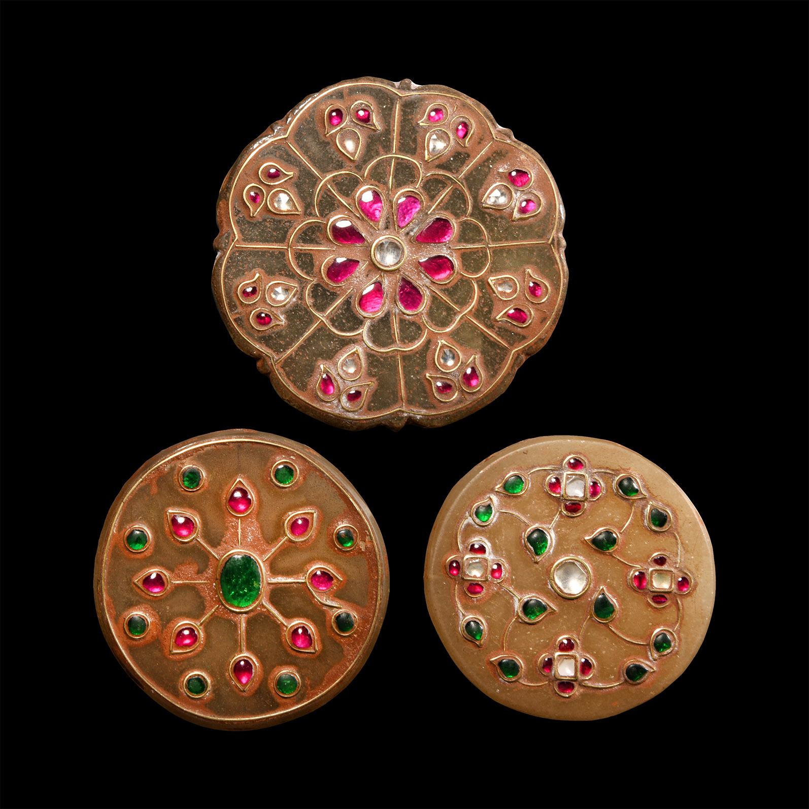 Stone Mount Group with Rubies