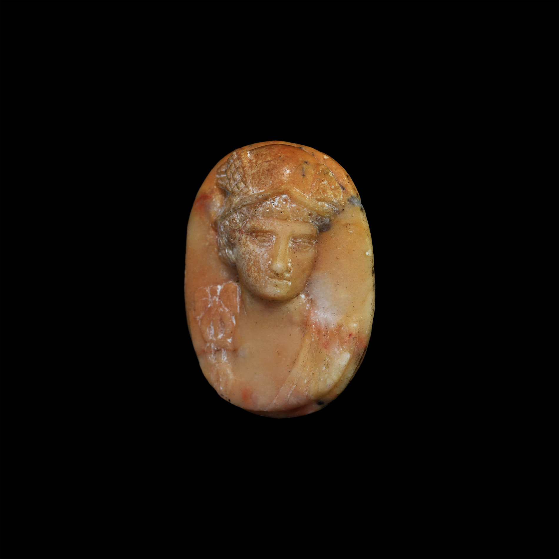 Roman Style Cameo of Mercury