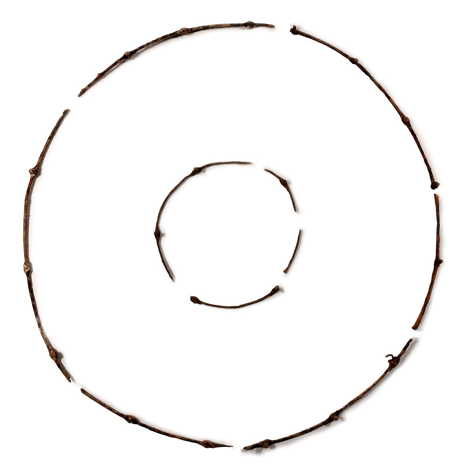 Cuman-Qipchak Iron Shield Rim Group