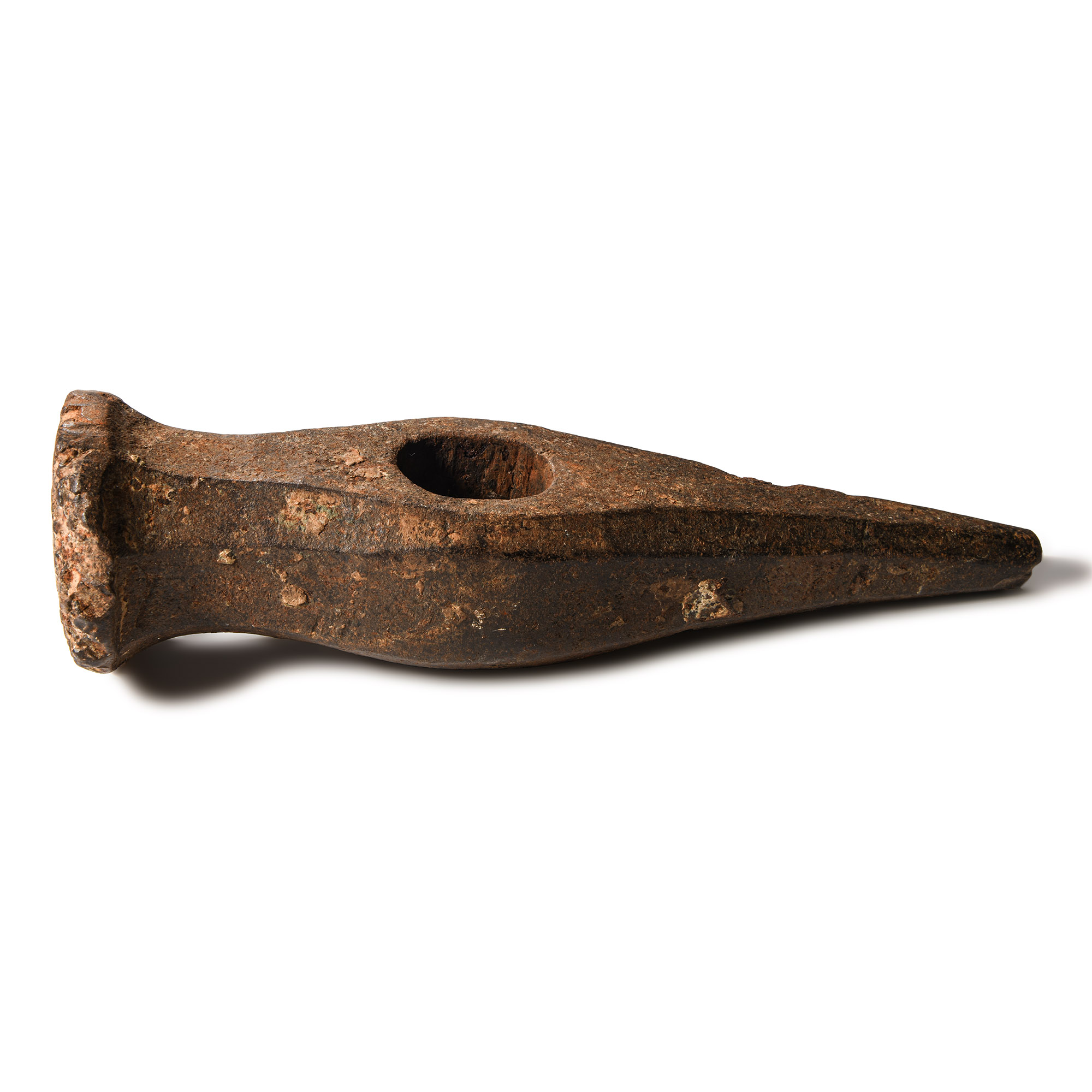 'The Customs House' Tudor Inscribed Iron Hammer-Head