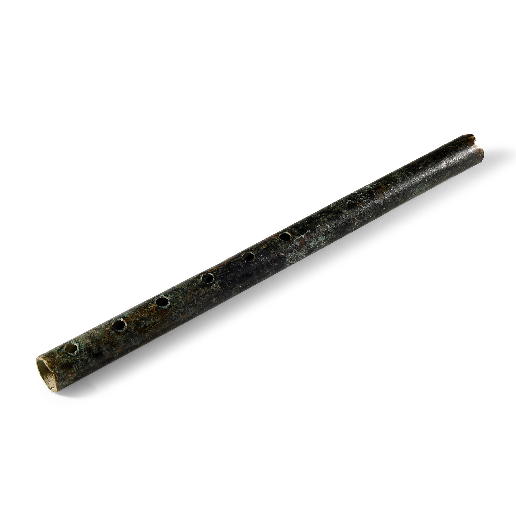 Roman Bronze Musical Flute