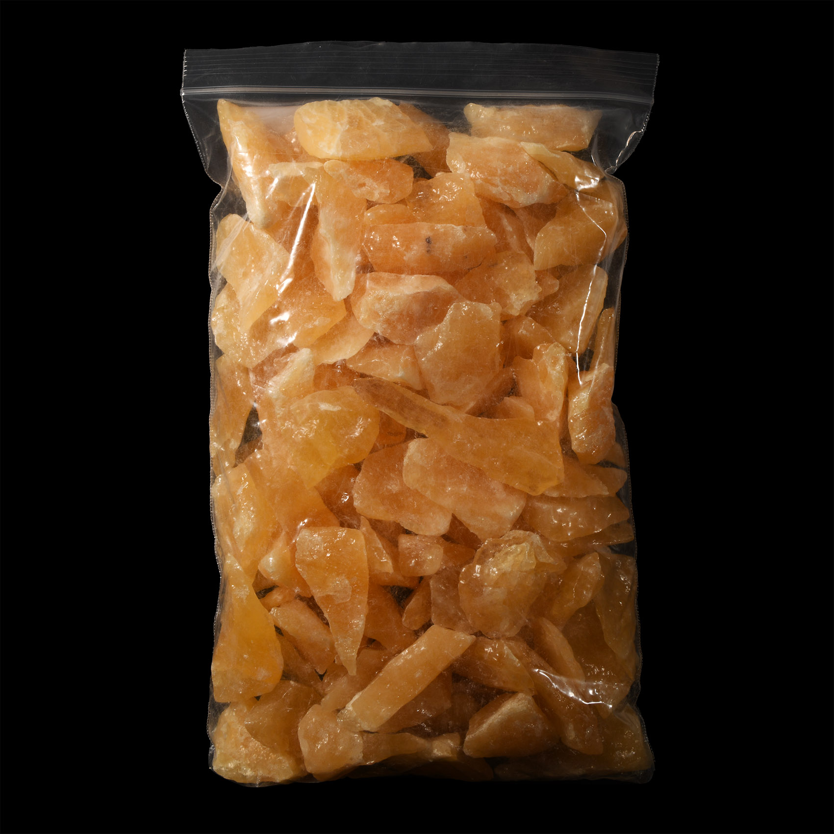 Natural History - Yellow Calcite Mineral Specimen Group [100]