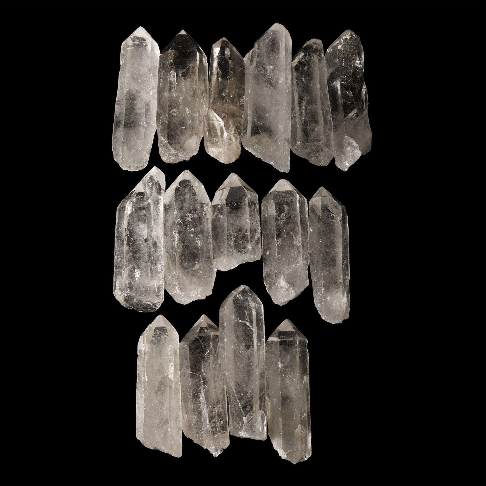Natural History - Quartz Rock Crystal Point Group [15]