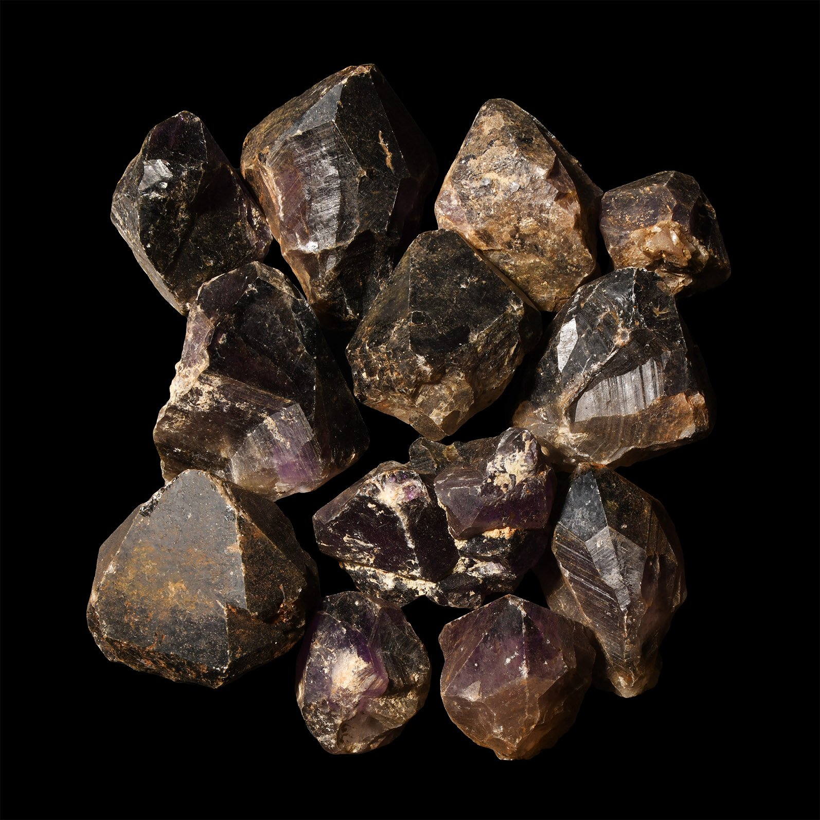 Natural History - Large Amethyst Crystal Chunk Group [12]