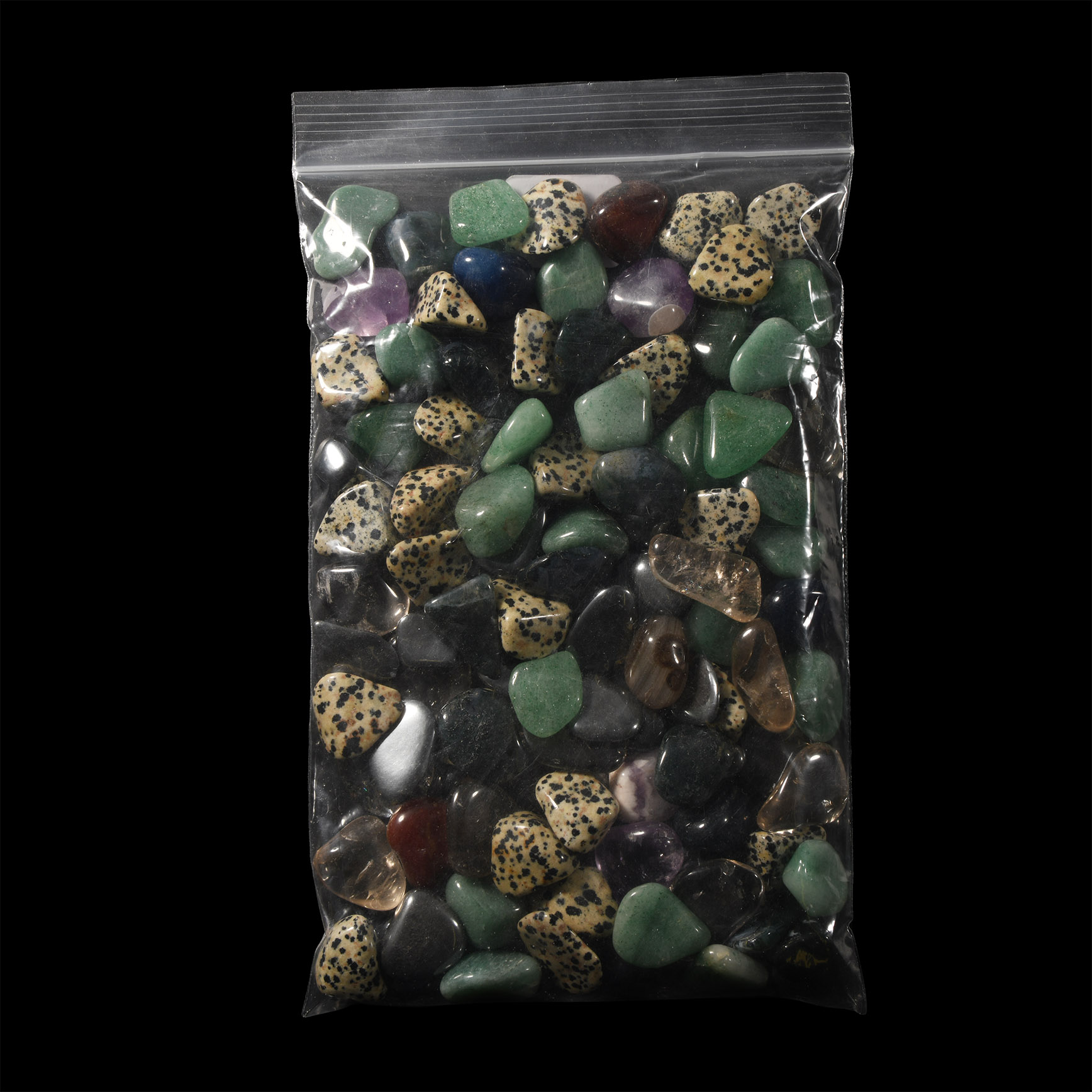 Natural History - Mixed Polished Mineral Specimen Pebble Group [100]