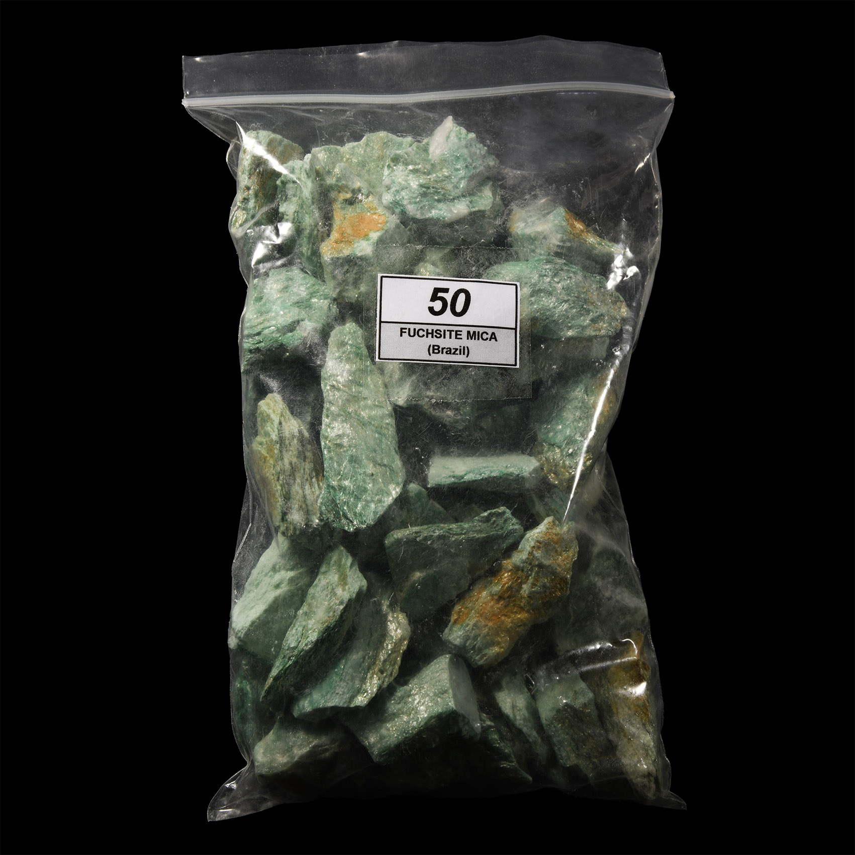 Natural History - Fuchsite Mica Mineral Specimen Group [50]