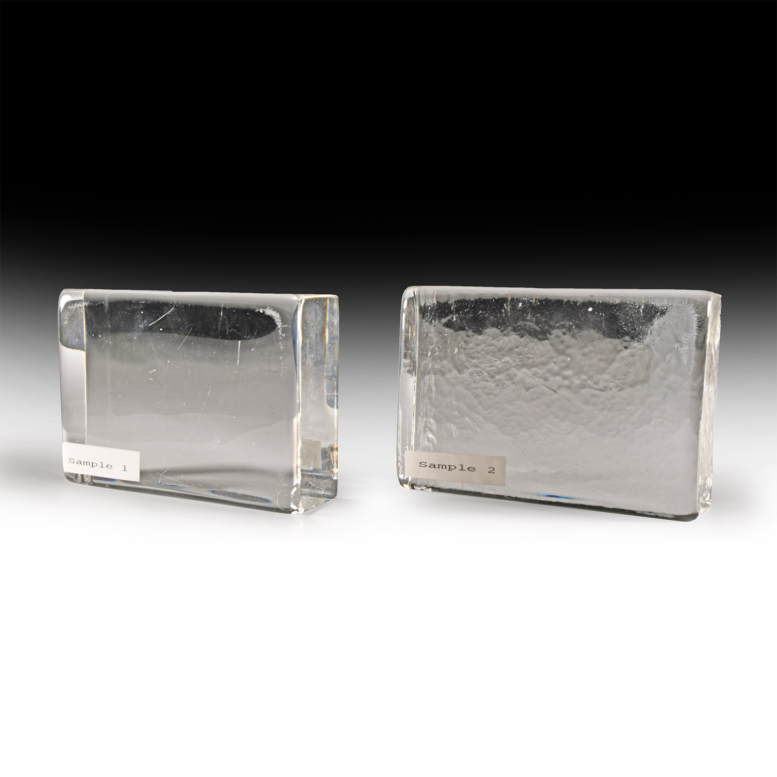 Natural History - Two Glass Display Bases