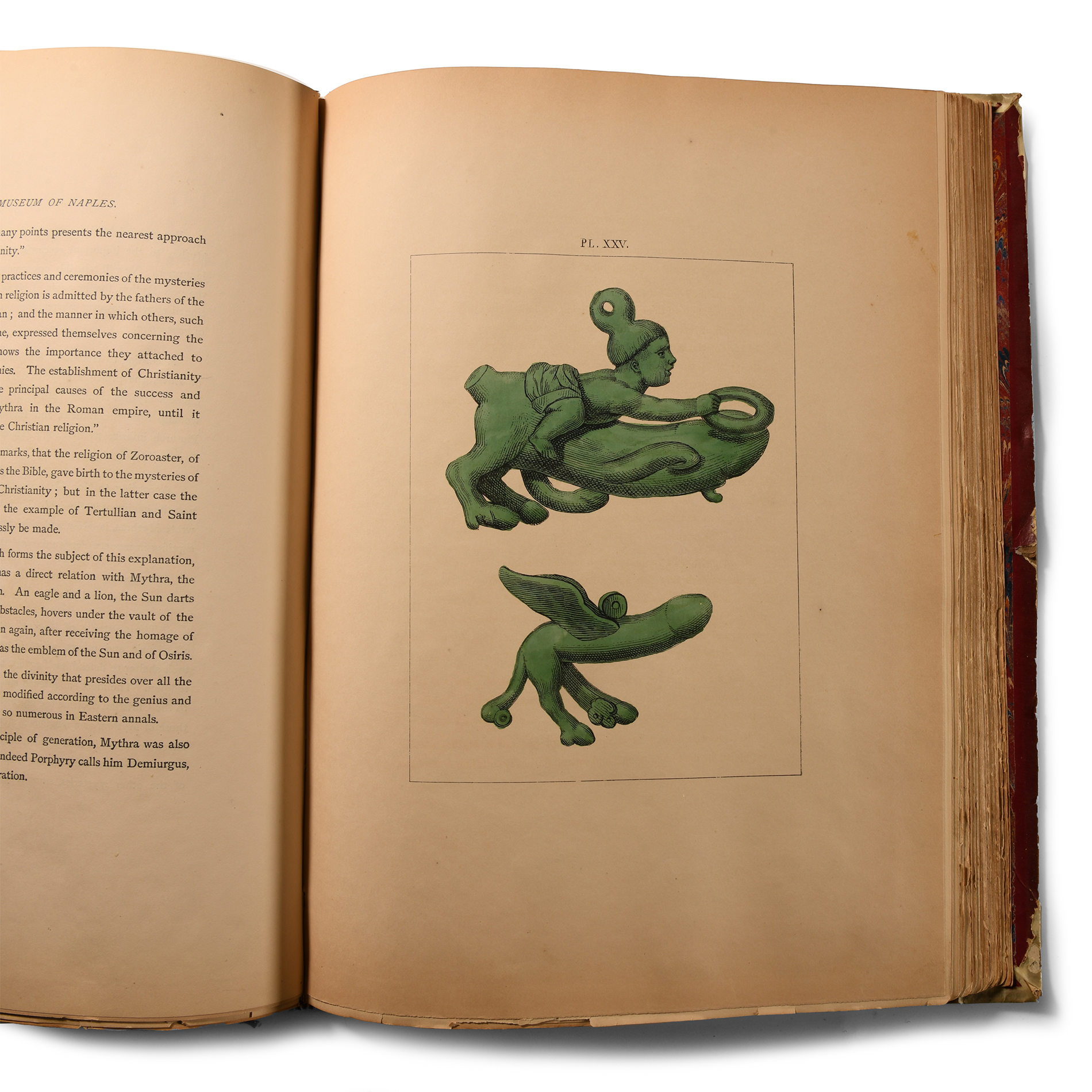 Archaeological Books - Fanin - The Royal Museum at Naples 'Secret Cabinet'