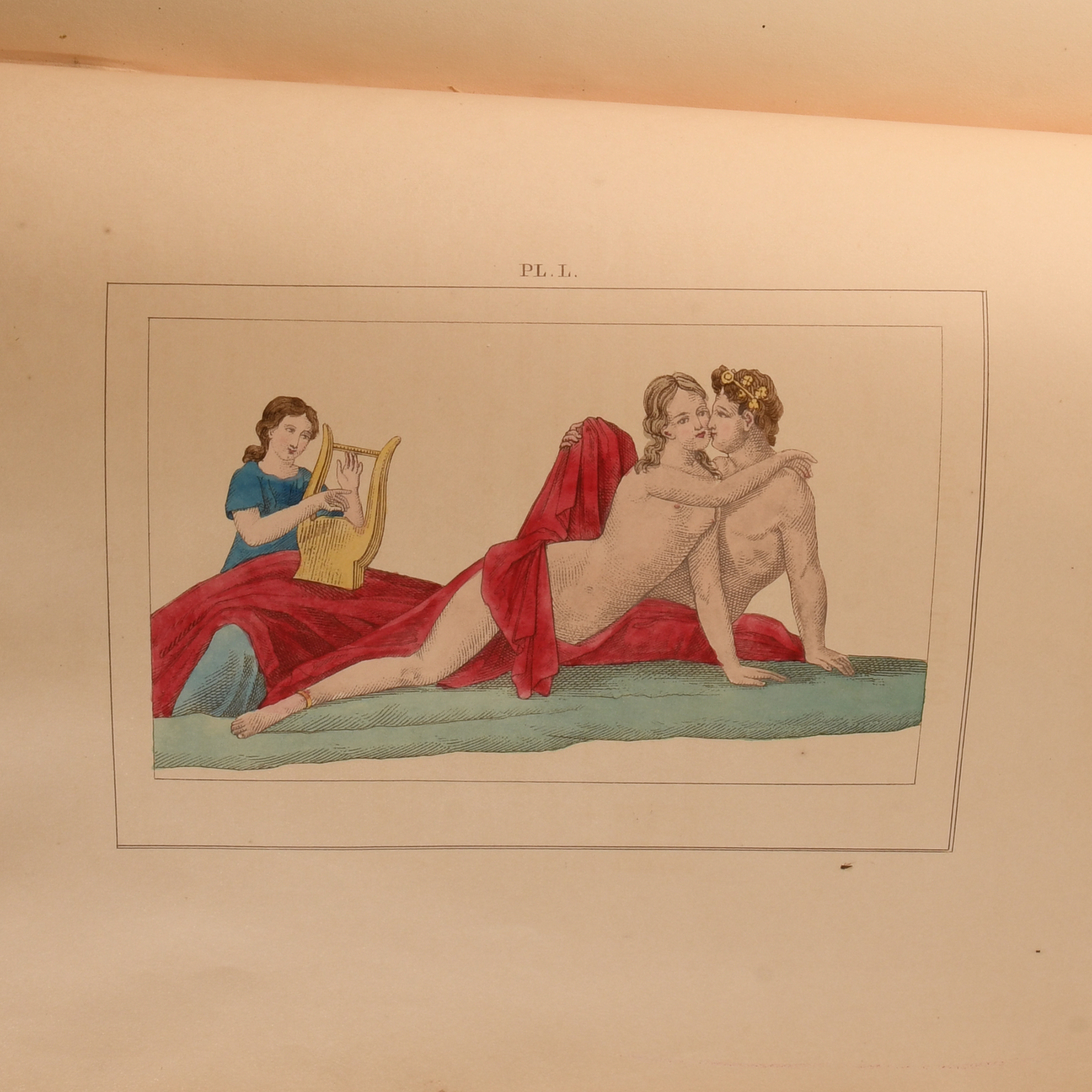 Archaeological Books - Fanin - The Royal Museum at Naples 'Secret Cabinet'