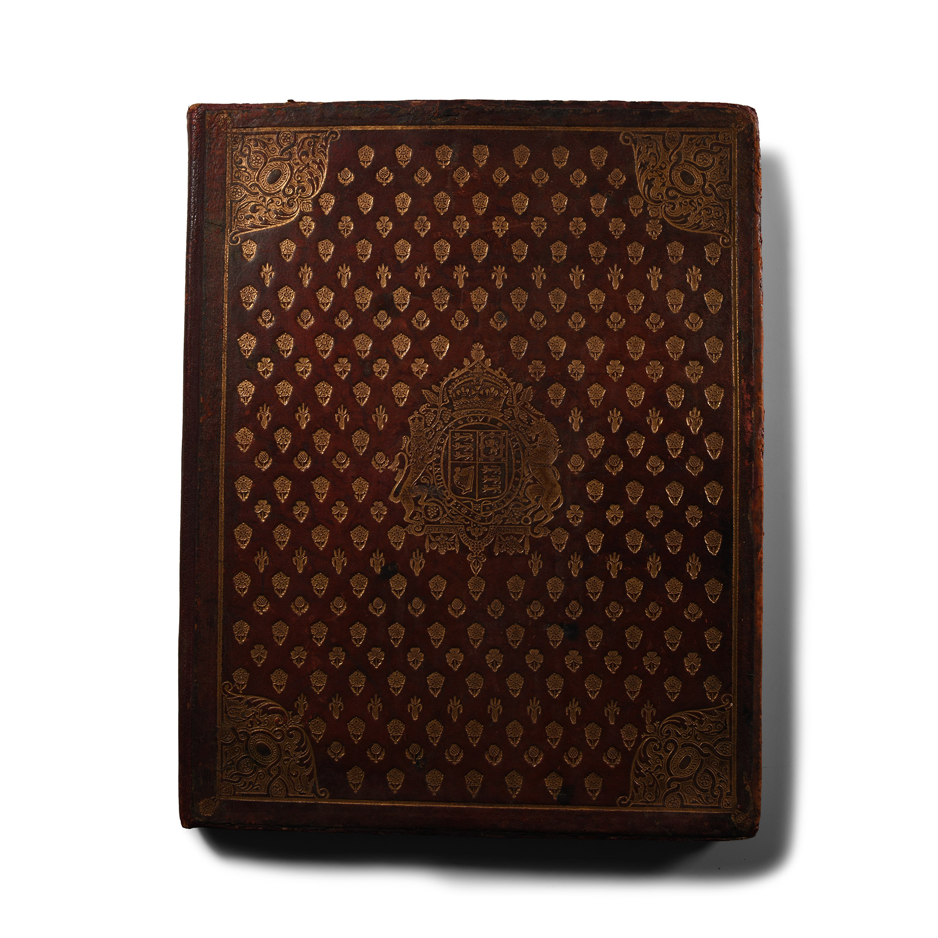 General Books - Rapin's History of England Plate Atlas in Royal Binding