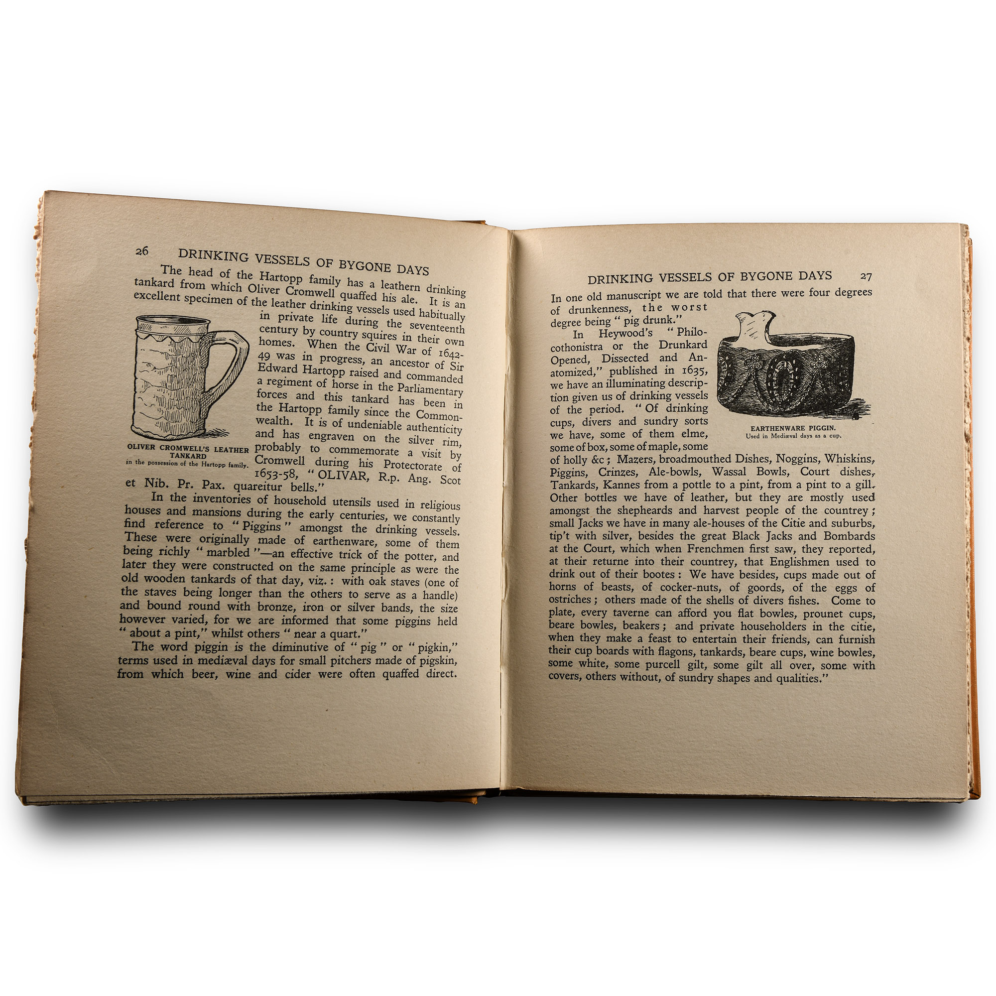 Archaeological Books - Monson-FitzJohn - Drinking Vessels of Bygone Days
