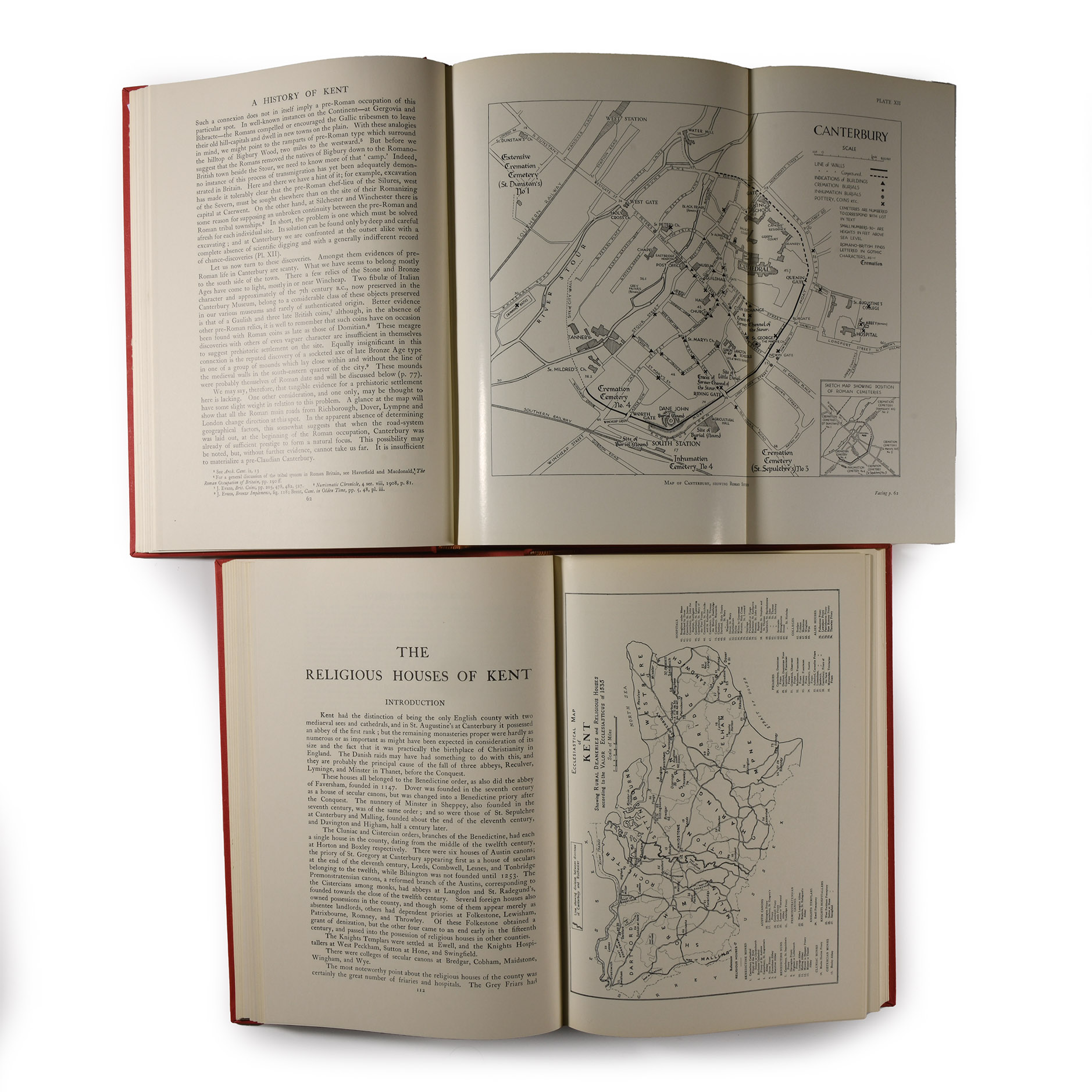 General Books - The Victoria History of the Counties of England Kent - 2 Volumes