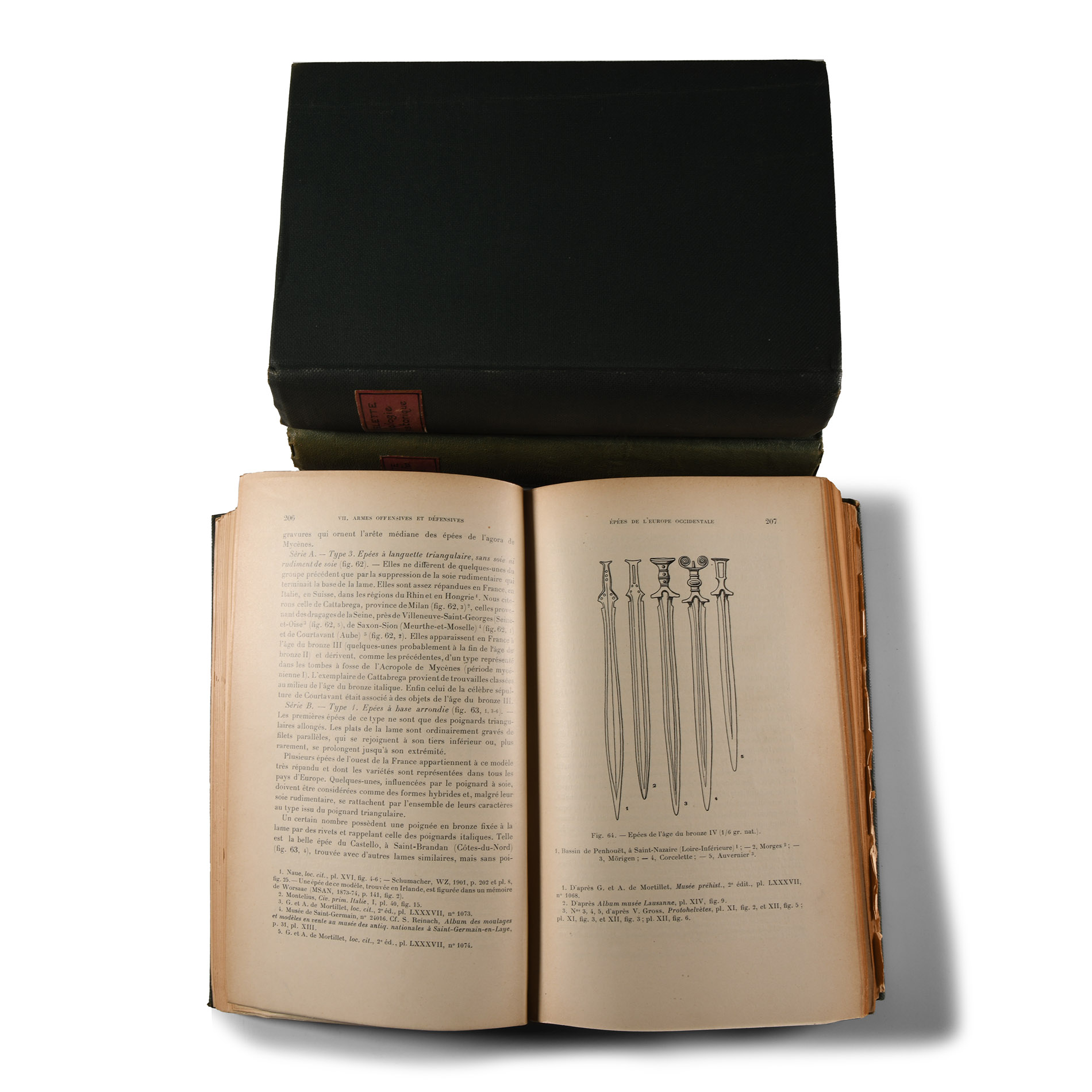 Archaeological Books - Déchelette - Manuel D'Archeologie - 3 Volumes