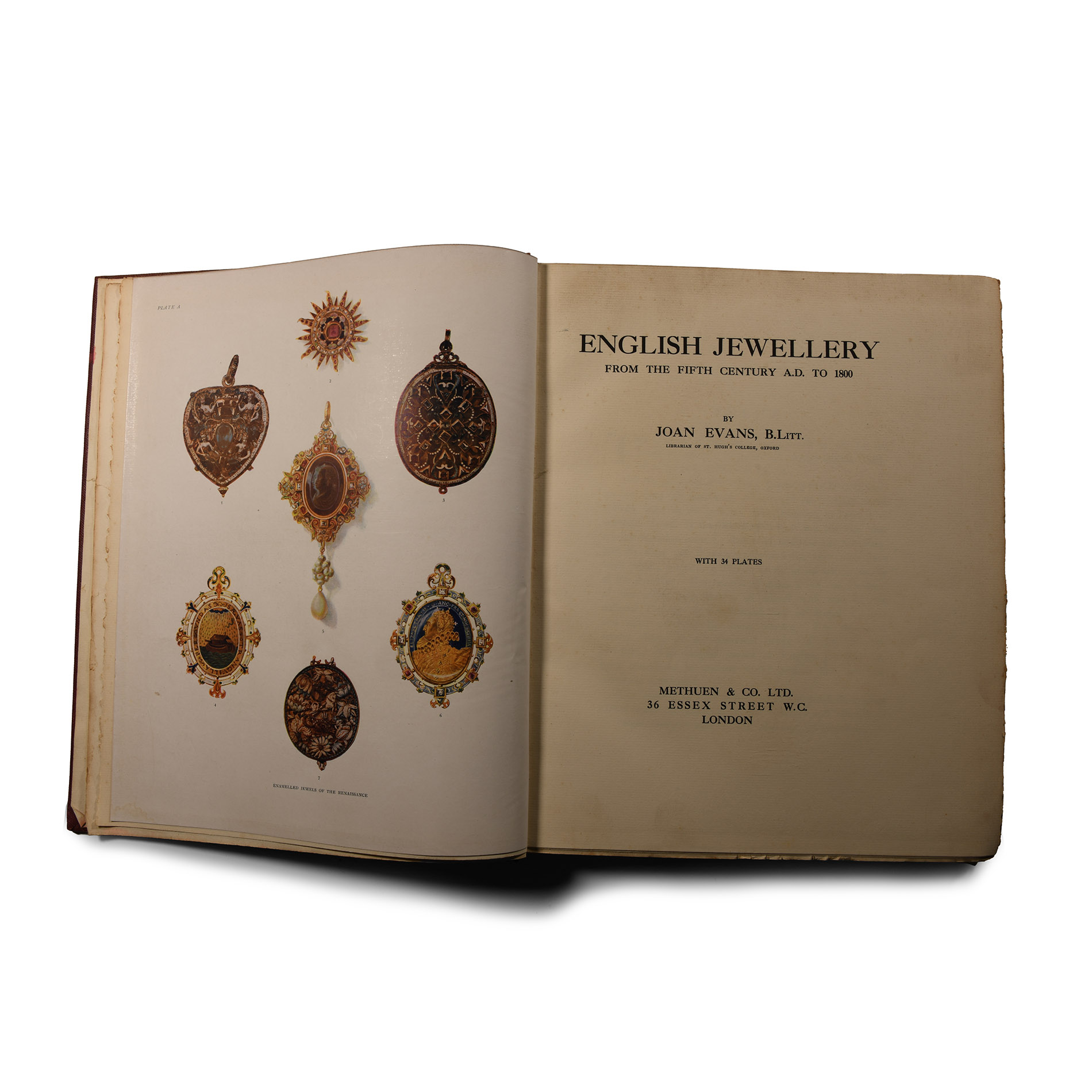 Archaeological Books - Evans - English Jewellery
