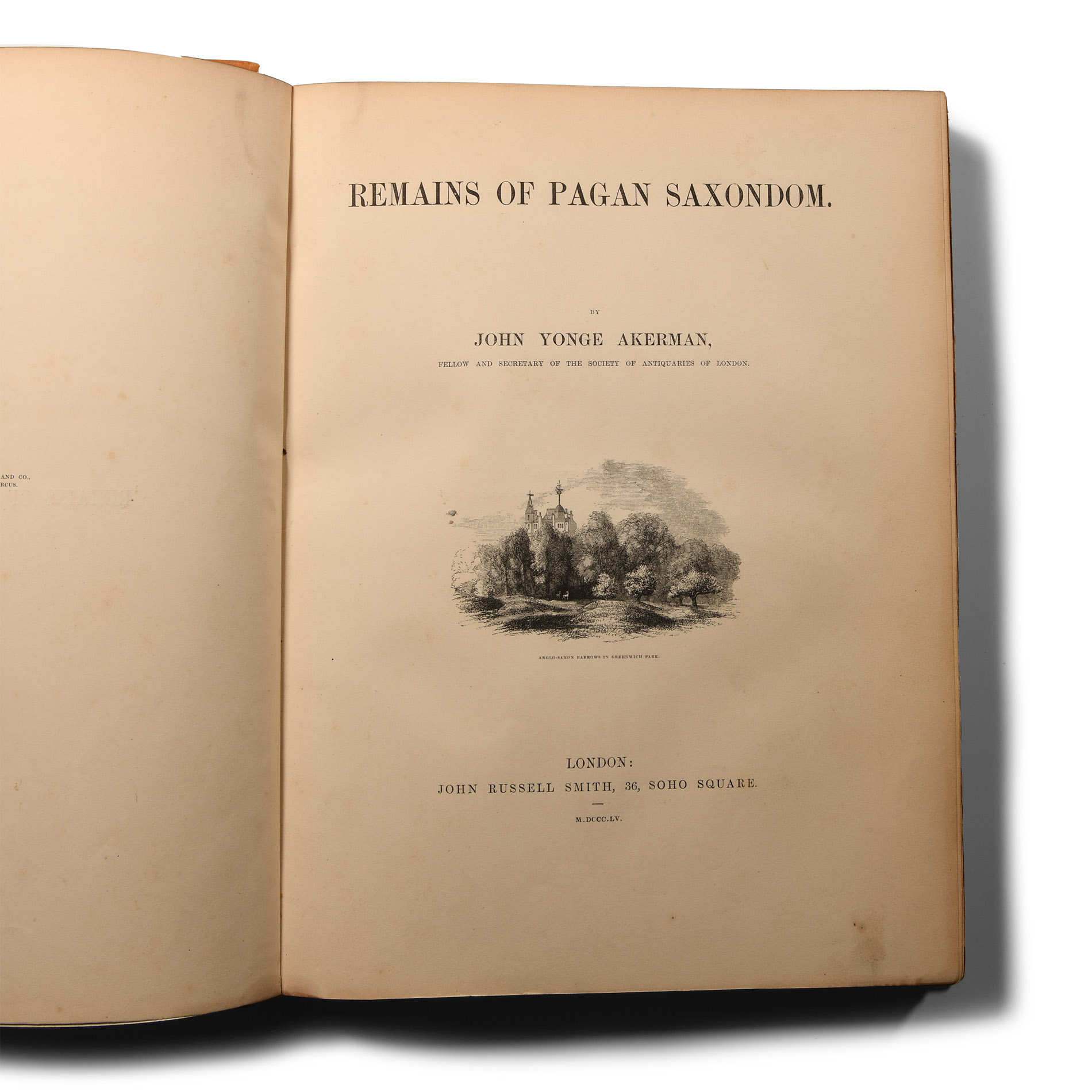 Archaeological Books - Akerman - Remains of Pagan Saxondom