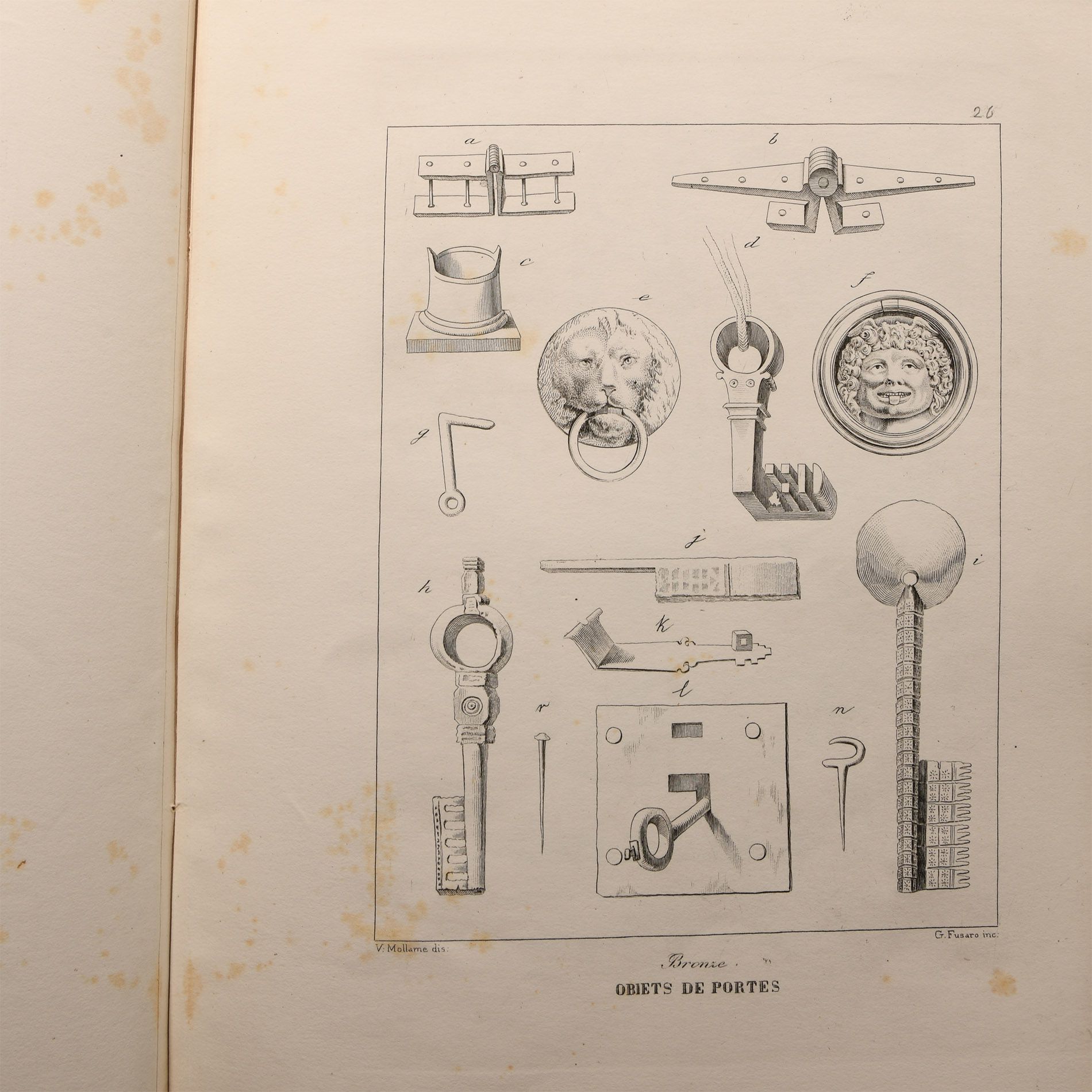 Archaeological Books - Monaco - Three Hundred Specimens of Domestic Articles Used in Their Daily Life by the Ancient Romans