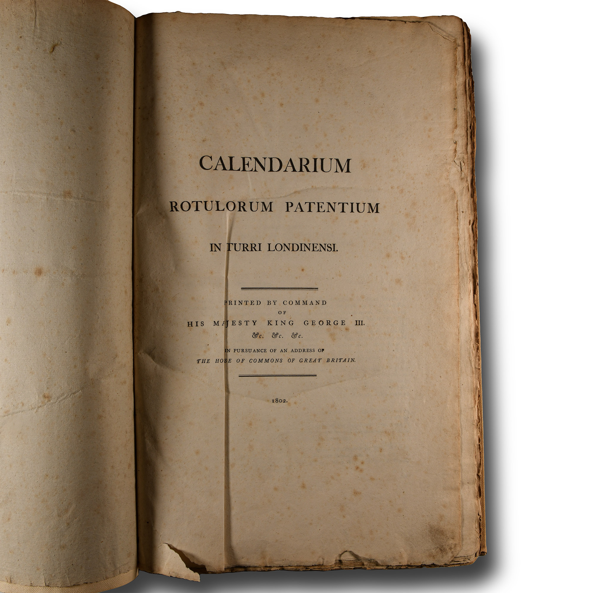 General Books - Calendar of Patent Rolls in the Tower of London