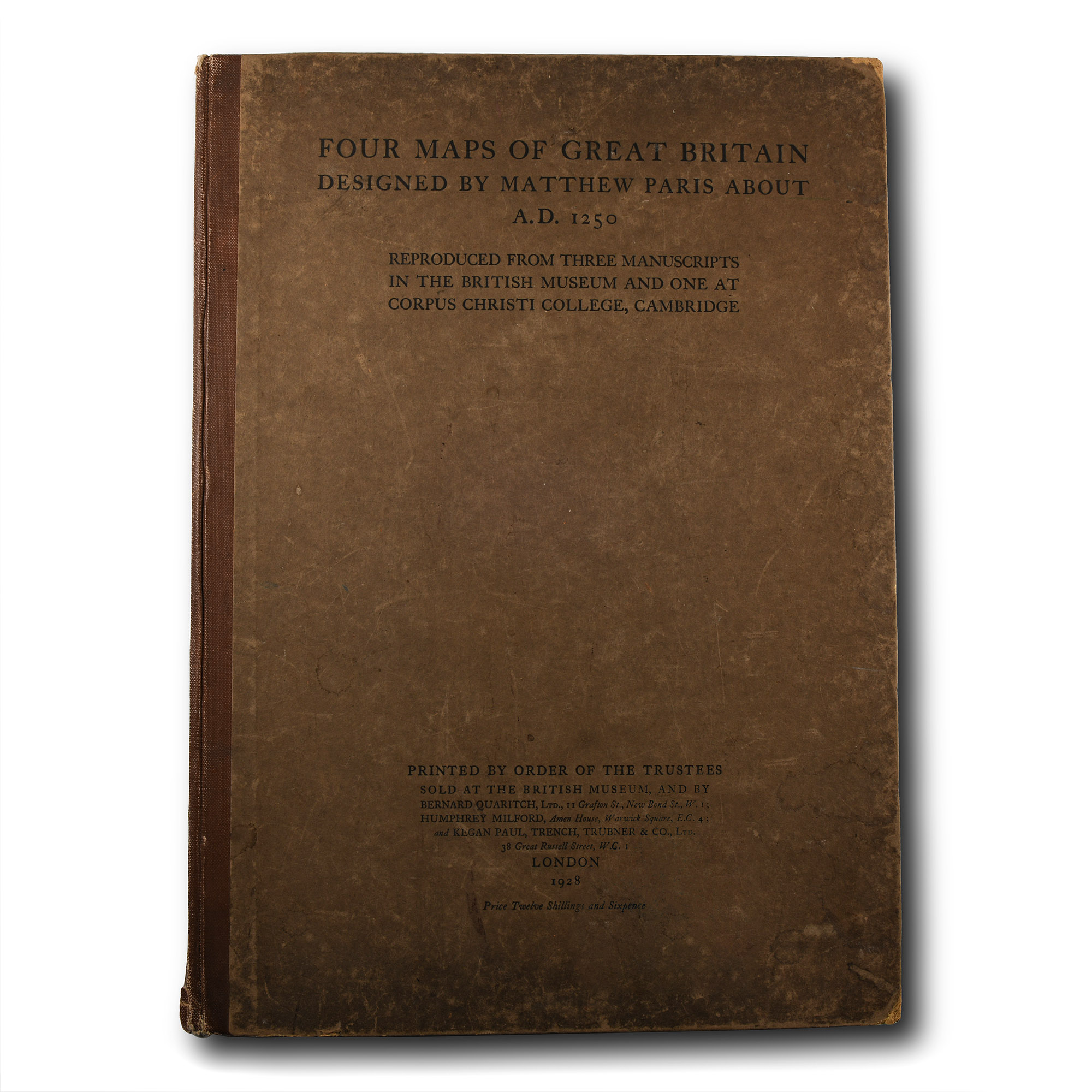 General Books - Four Maps of Great Britain Designed by Matthew Paris About A.D. 1250