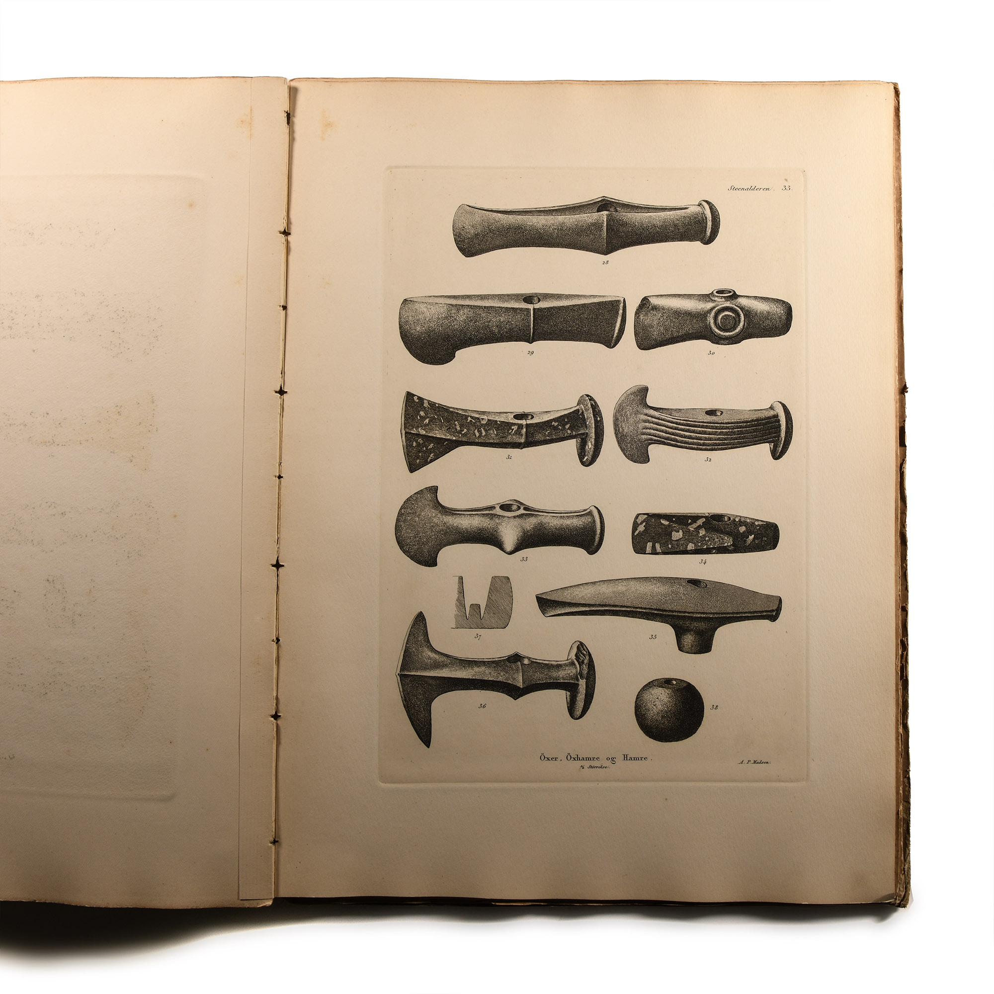 Archaeological Books - Madsen - Antiquites Prehistoriques du Danemark