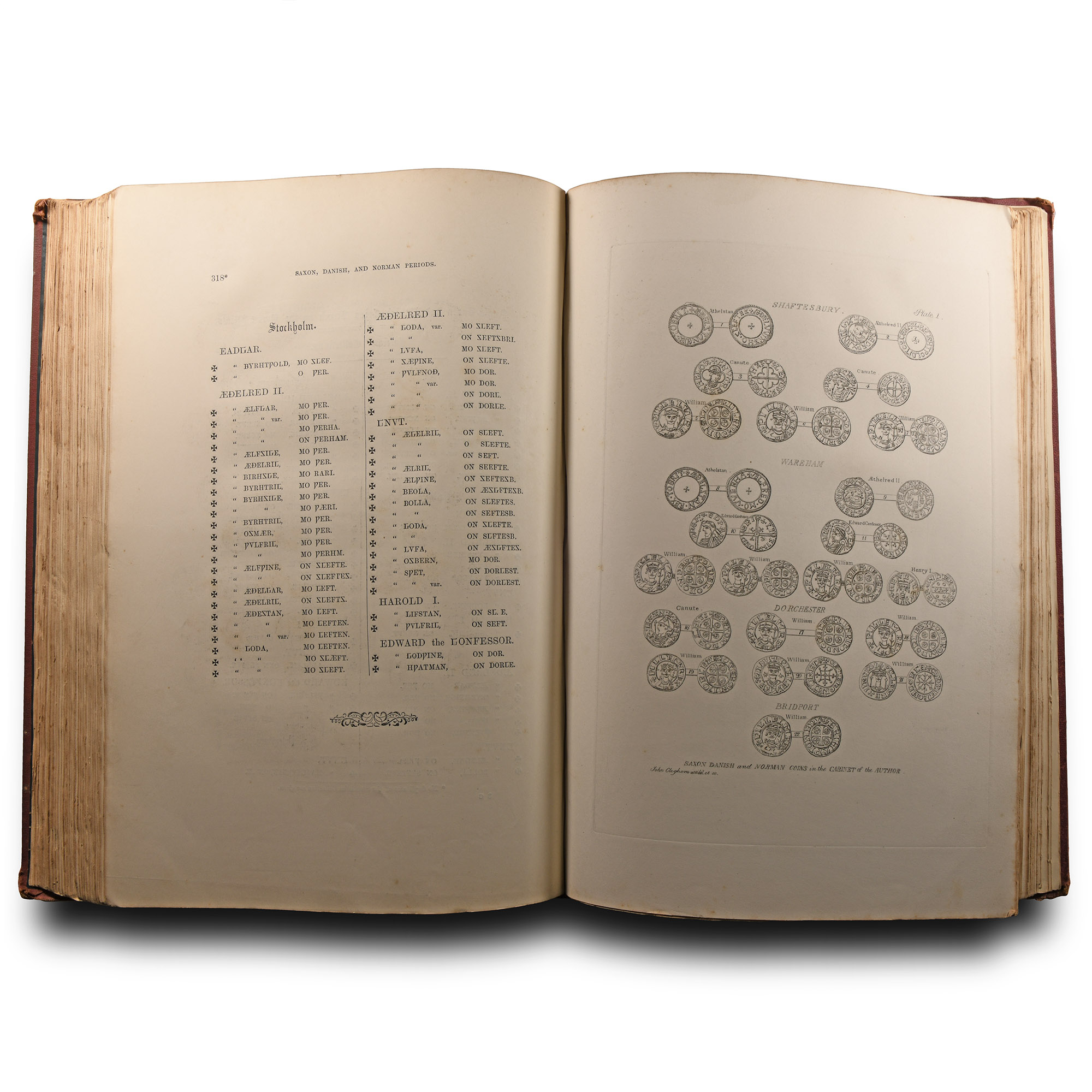Archaeological Books - Warne - Ancient Dorset - The Celtic, Roman, Saxon, and Danish Antiquities of the County