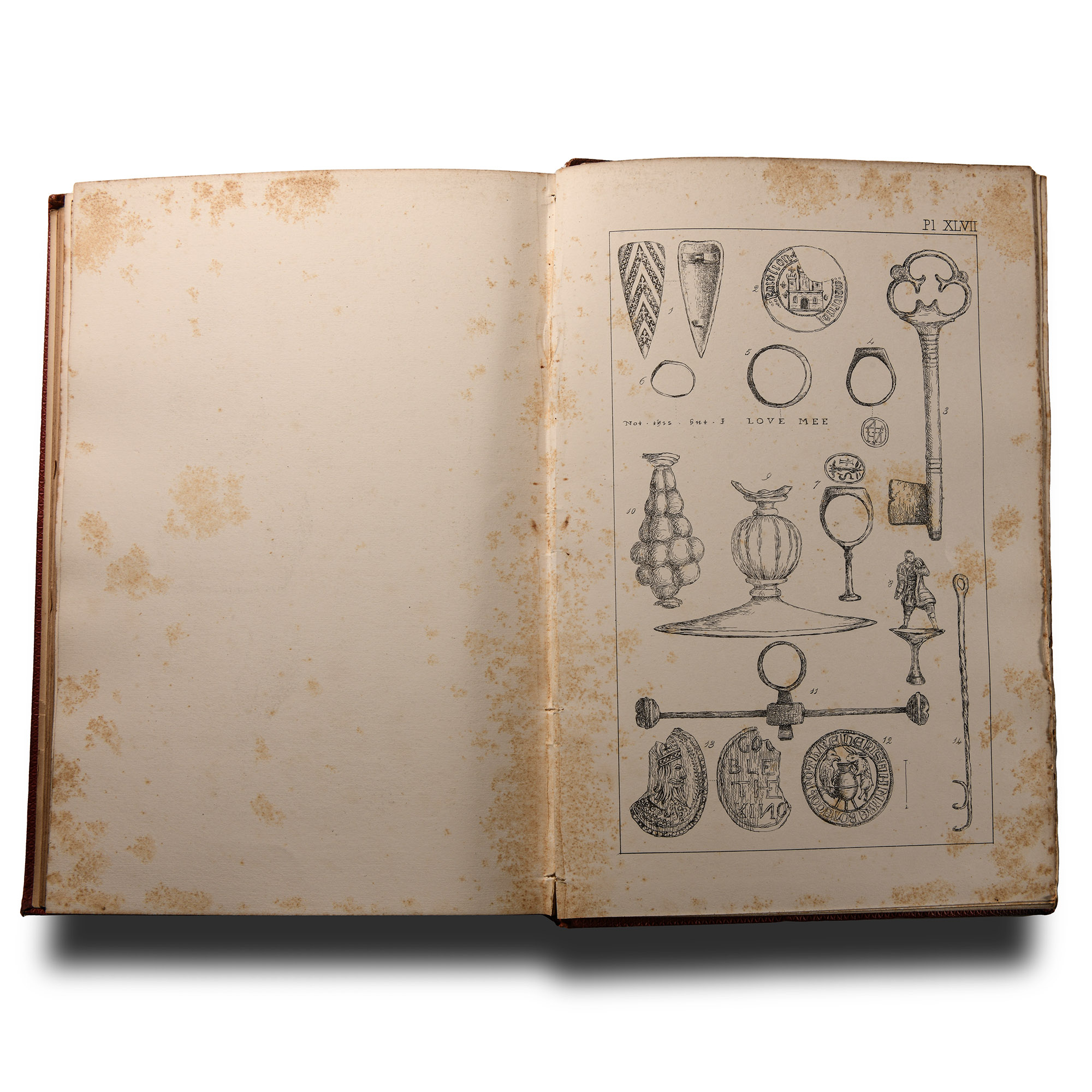 Archaeological Books - Lee - Isca Silurum; or, an Illustrated Catalogue of the Museum of Antiquities at Caerleon