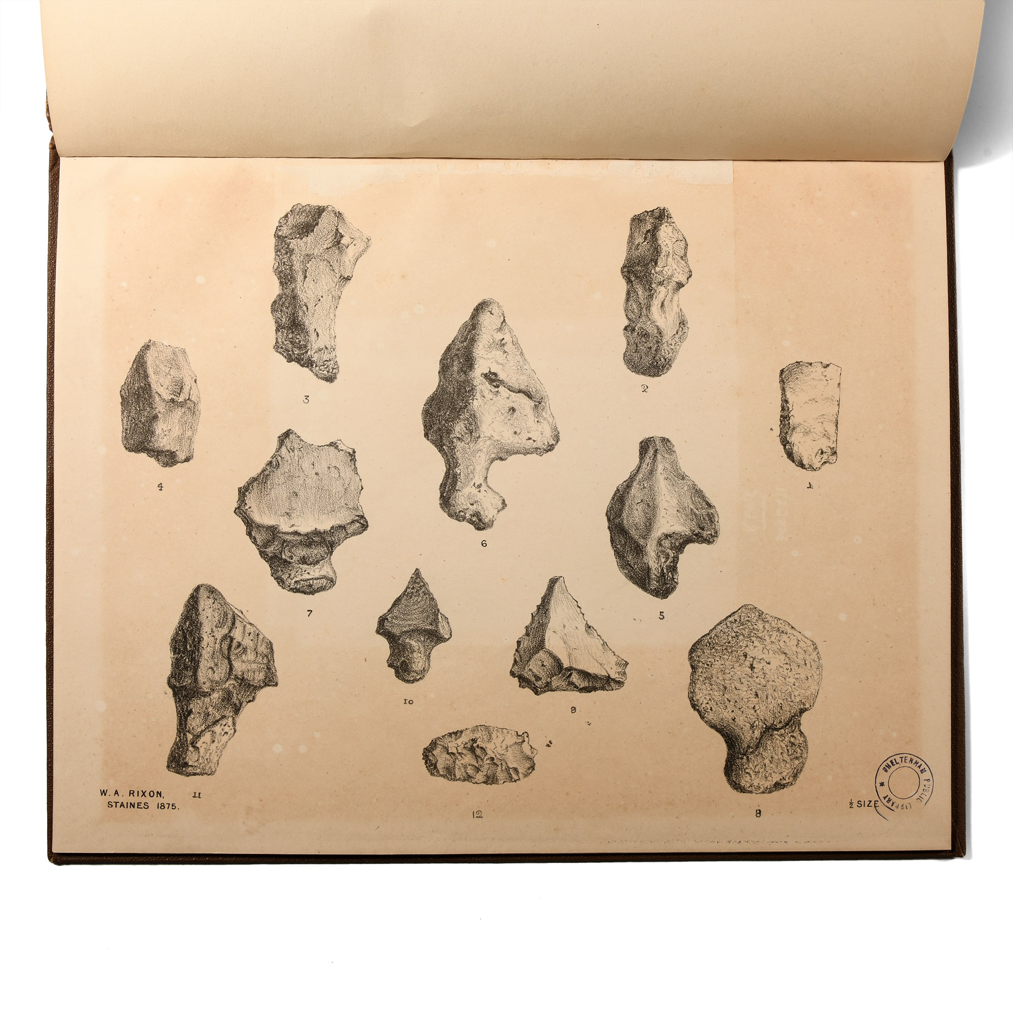 Archaeological Books - Rixon - Flint Implements Drawn on the Stone