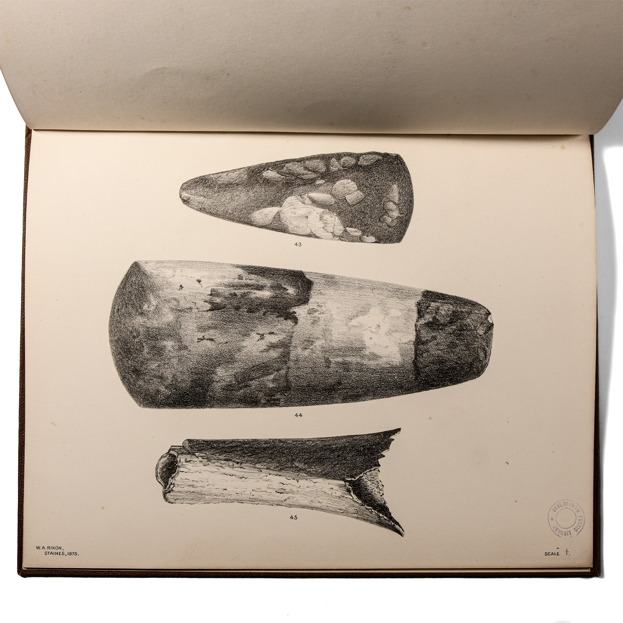 Archaeological Books - Rixon - Flint Implements Drawn on the Stone
