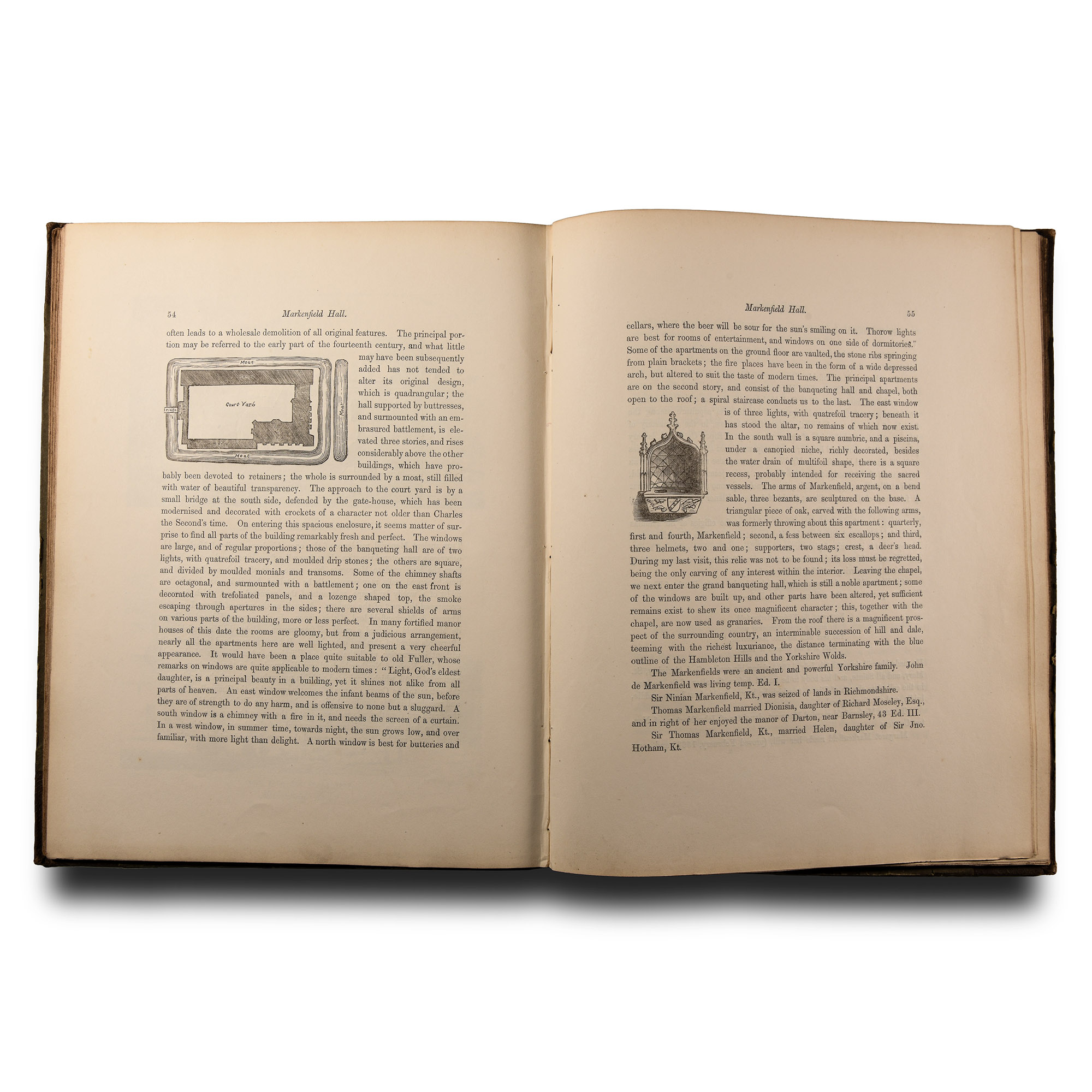 Archaeological Books - Bowman - Remains of Antiquity Relating to the County of York