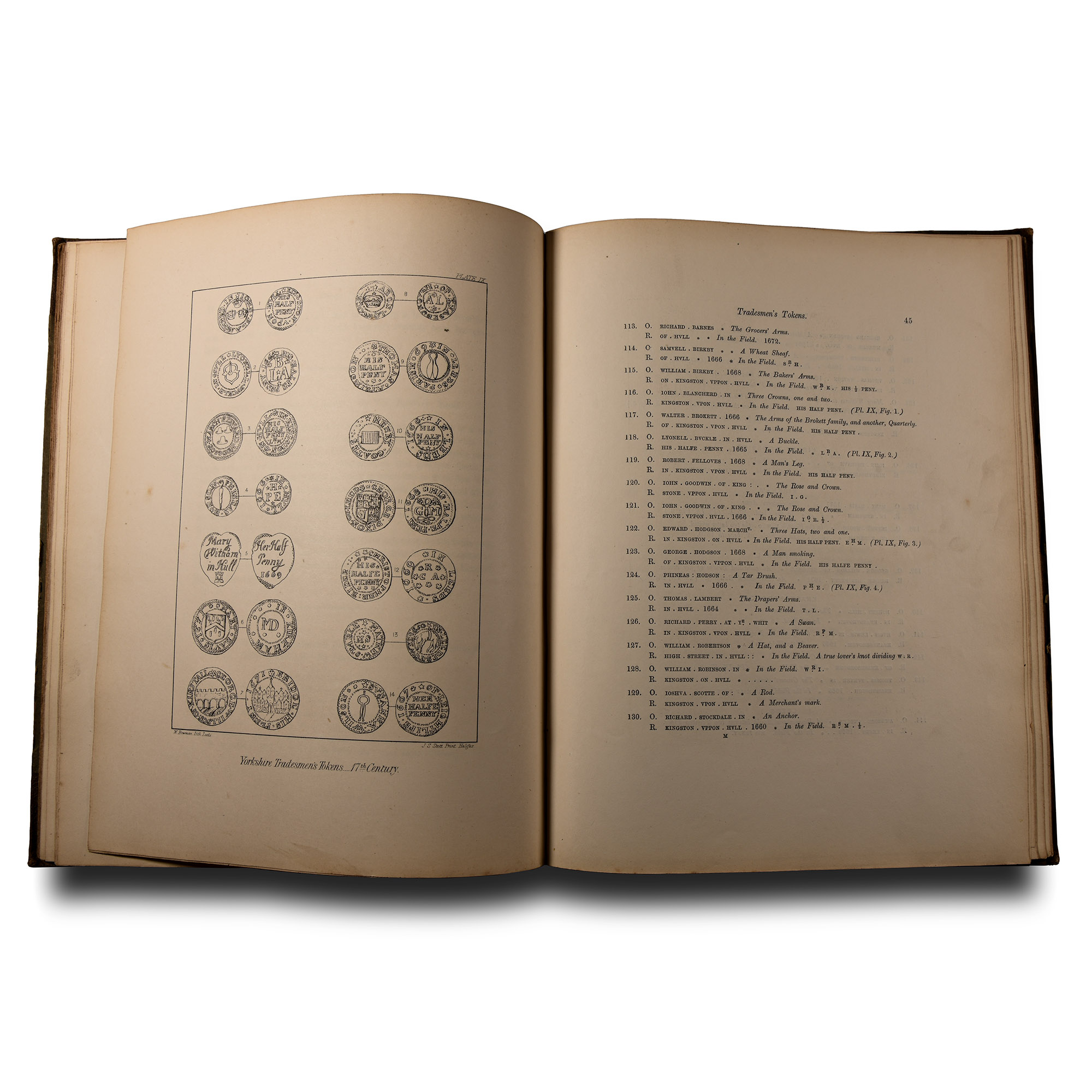 Archaeological Books - Bowman - Remains of Antiquity Relating to the County of York