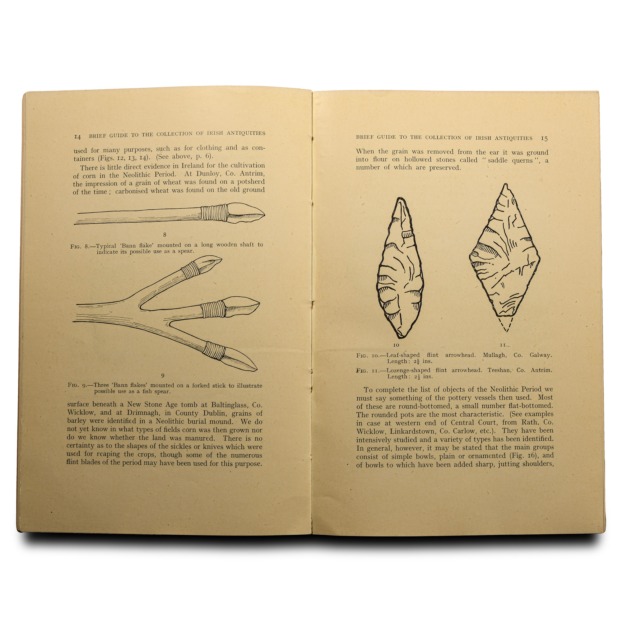 Archaeological Books - Joseph Raftery - A Brief Guide to the Collection of Irish Antiquities