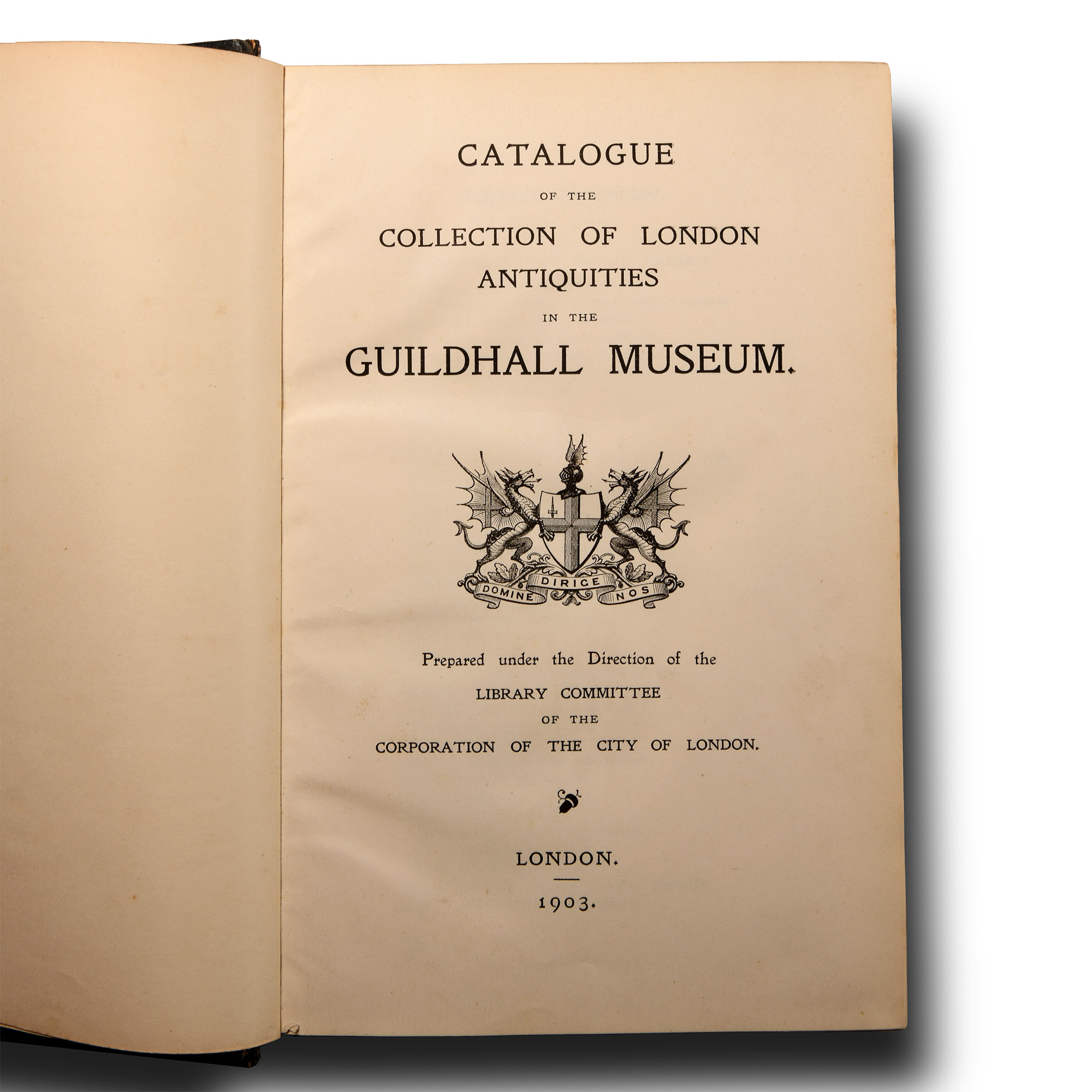 Archaeological Books - Welch - Catalogue of the Collection of London Antiquities in the Guildhall Museum