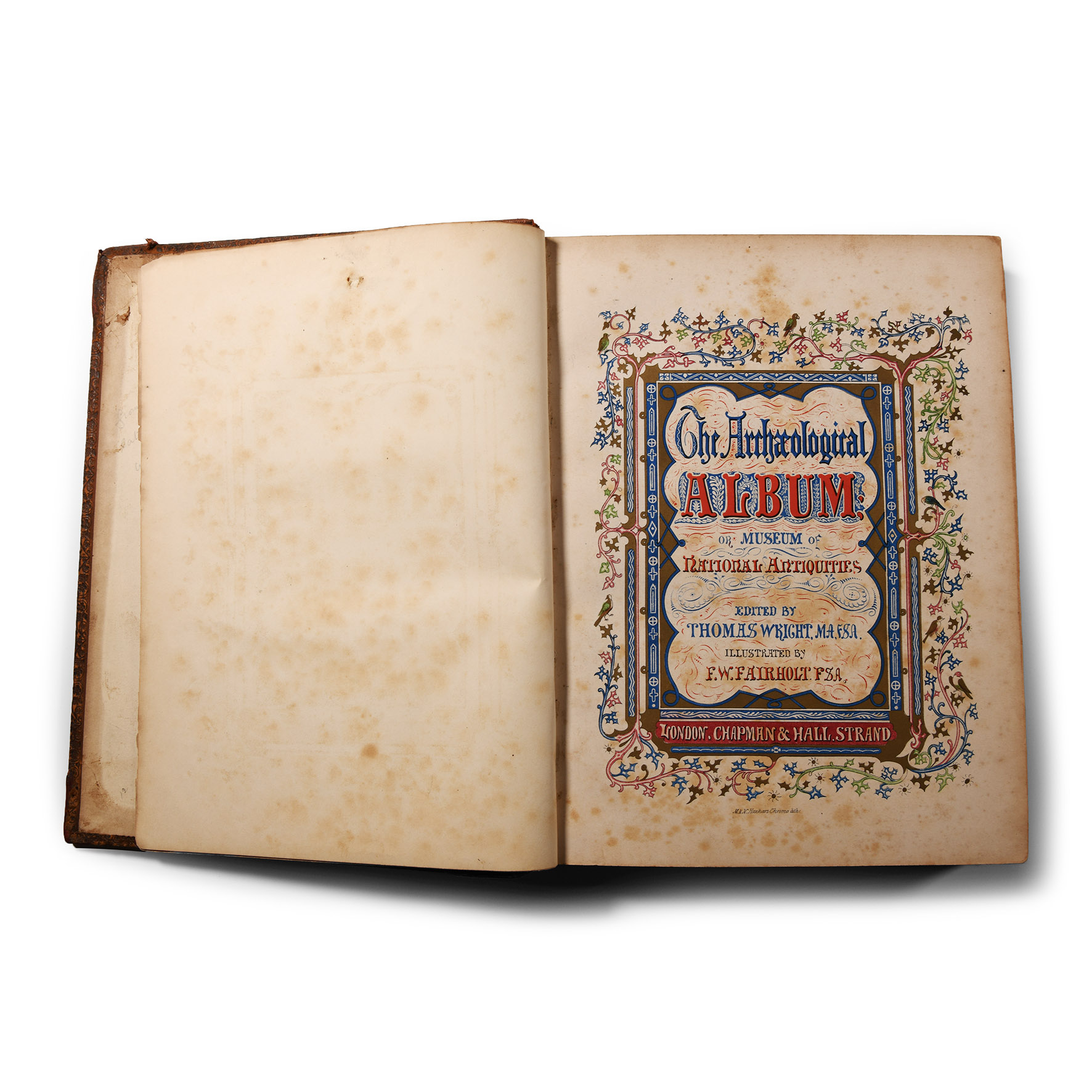 Archaeological Books - Wright & Fairholt - The Archaeological Album or, Museum of National Antiquities
