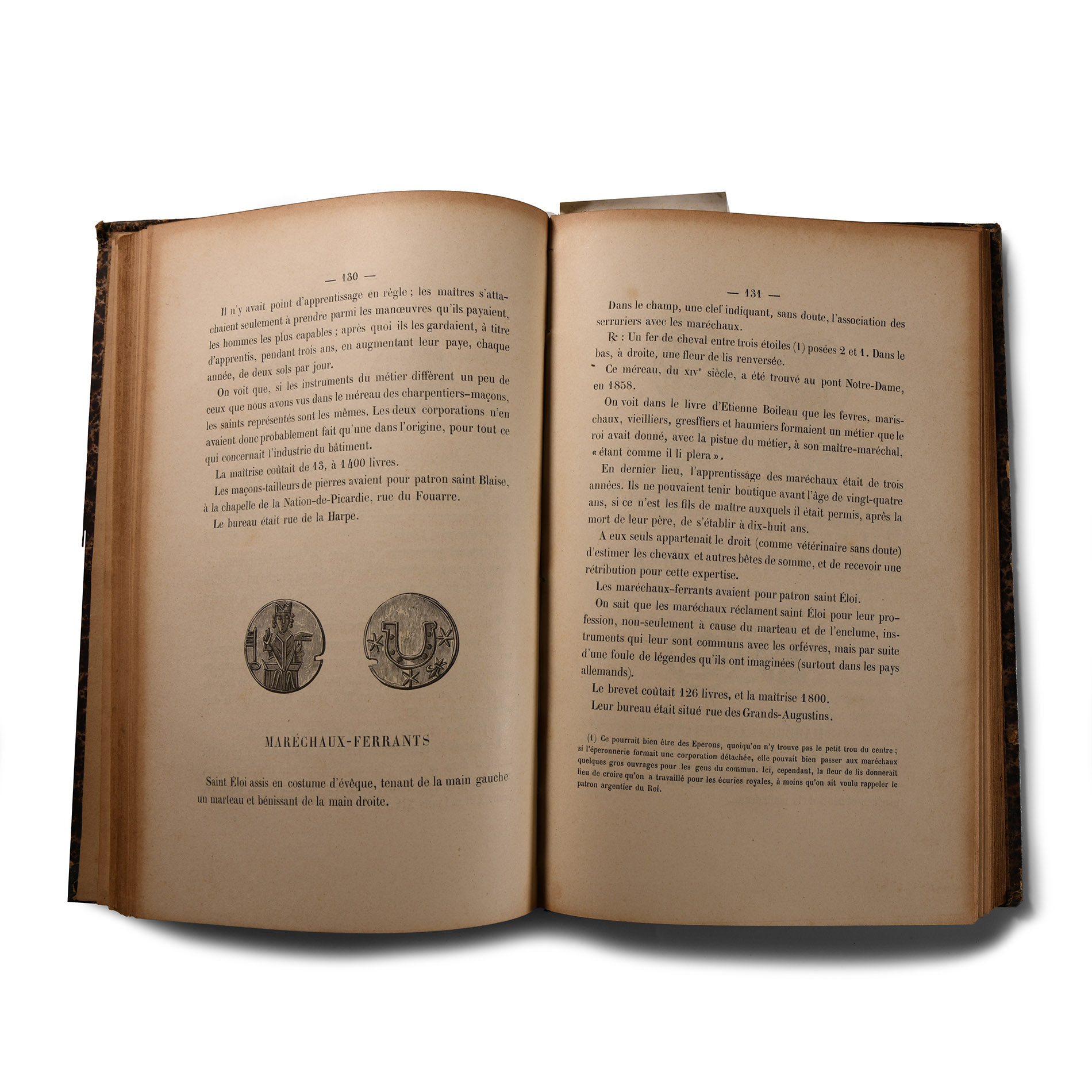 Archaeological Books - Forgeais - Numismatique Des Corporations Parisiennes Metiers, etc.d'Apres Les Plombs Histories