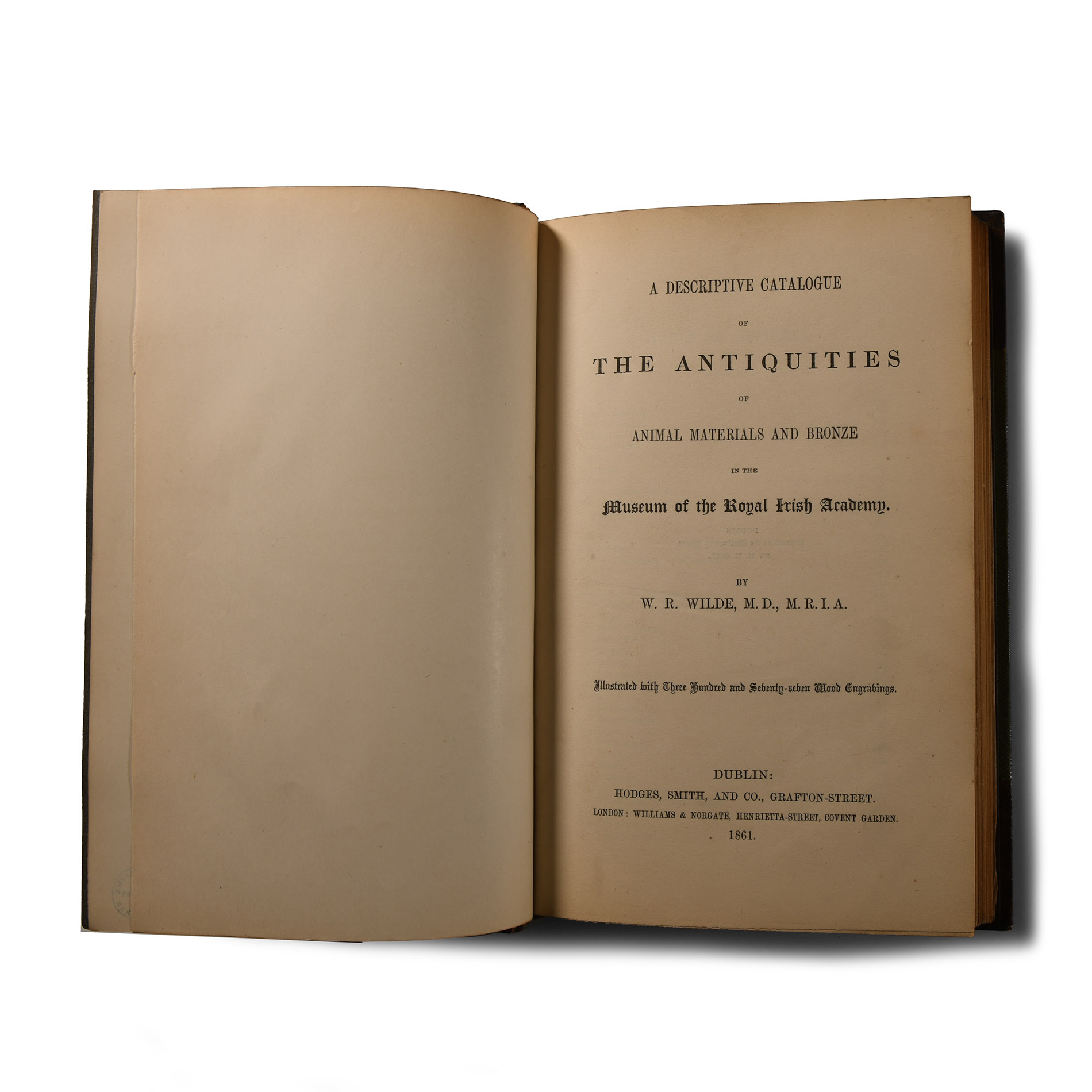 Archaeological Books - Wilde - Catalogue of The Antiquities of Animal Materials and Bronze, in the Museum of the Royal Irish Academy