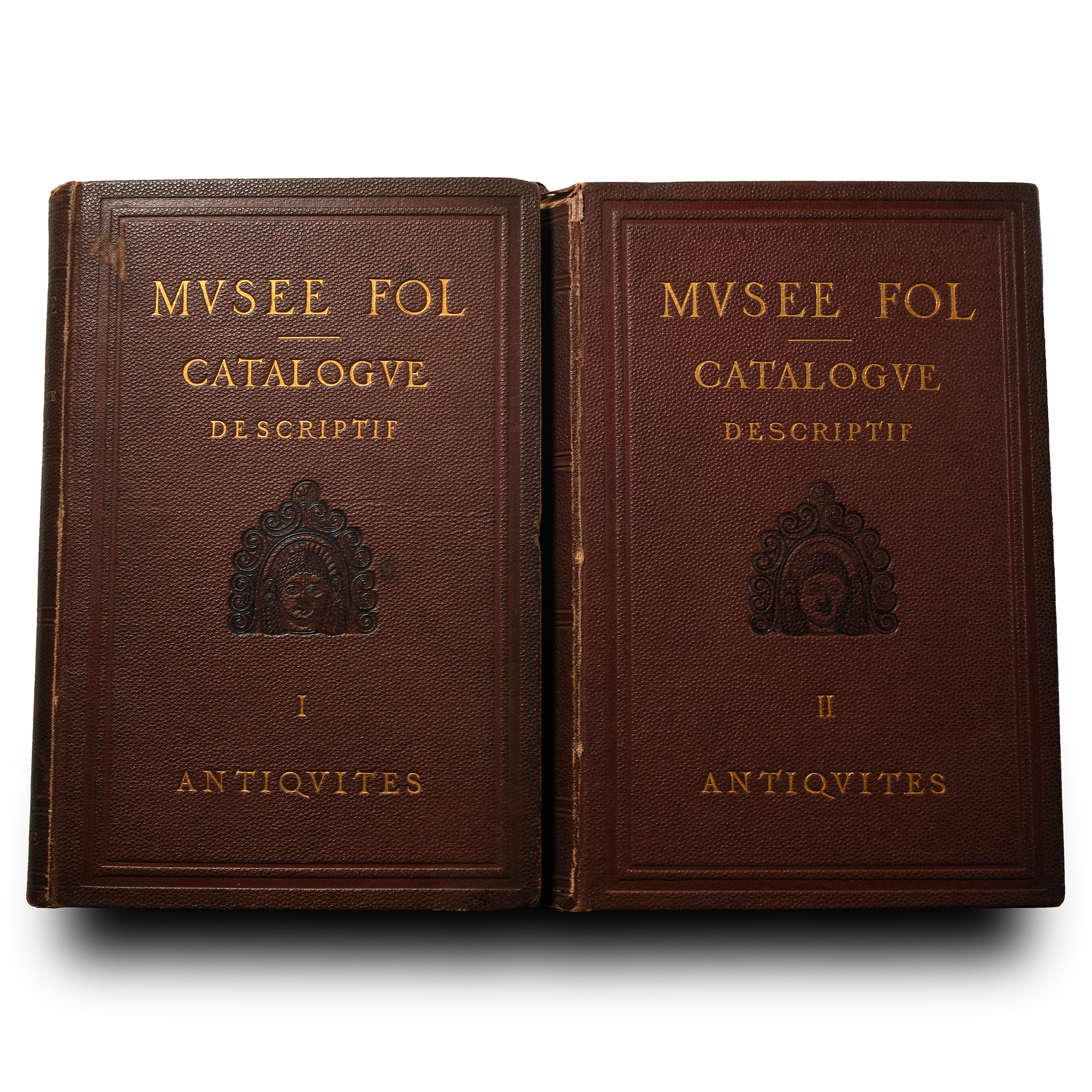Archaeological Books - Catalogue du Musee Fol - Antiquities, Volume I & II